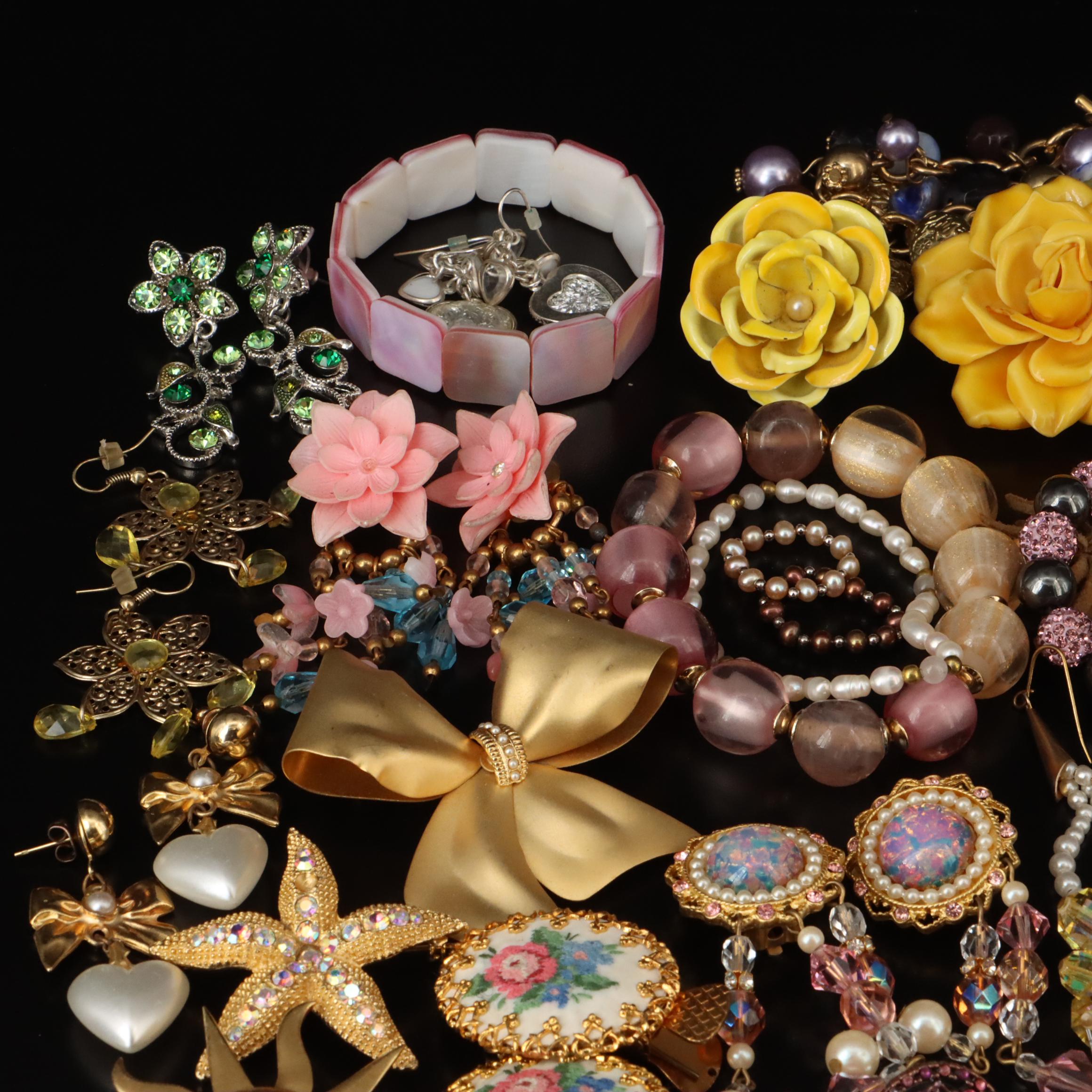 Whimsical Costume Jewelry Collection Including Joan Rivers