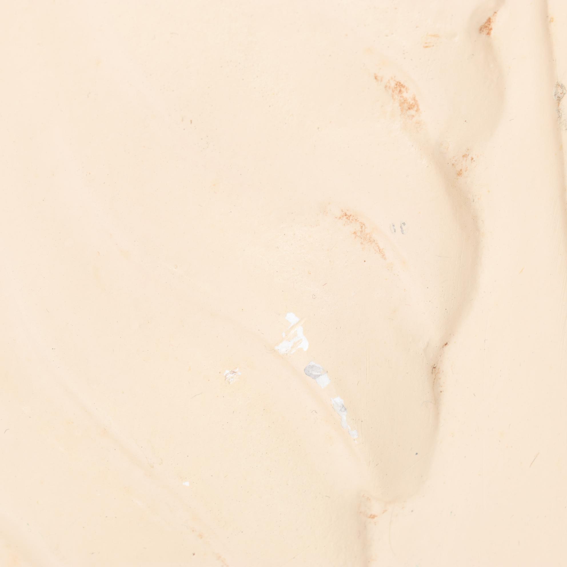 Mid Century Plaster Wall Plaque of Man with a Beard