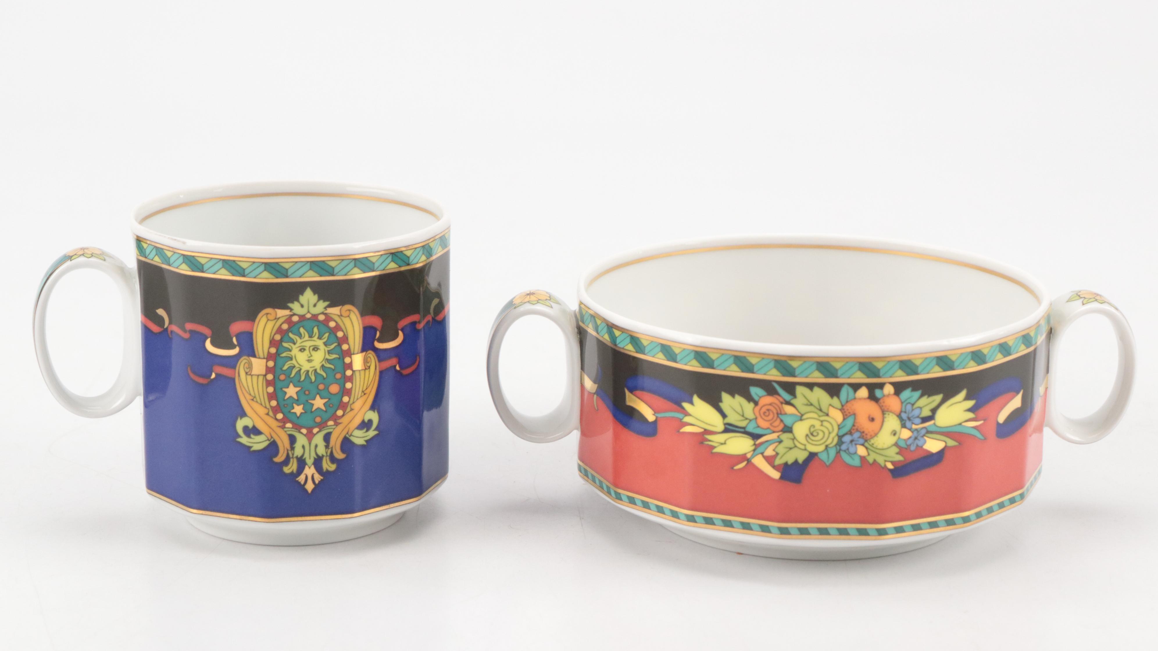 Rosenthal for Versace "Le Roi Soleil" Porcelain Dinnerware