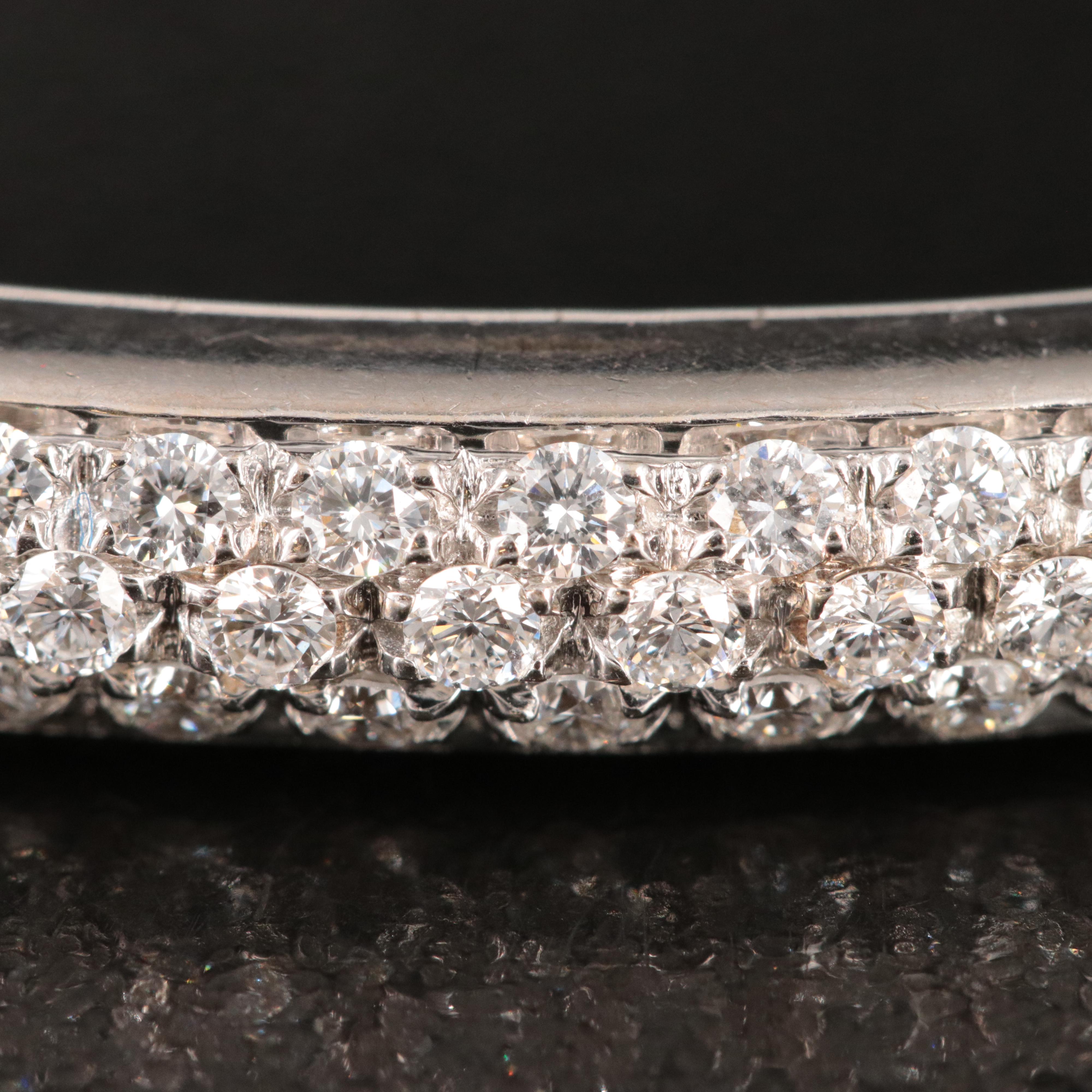 Rota & Rota 18K 0.76 CTW Diamond Tubogas Flex Bracelet