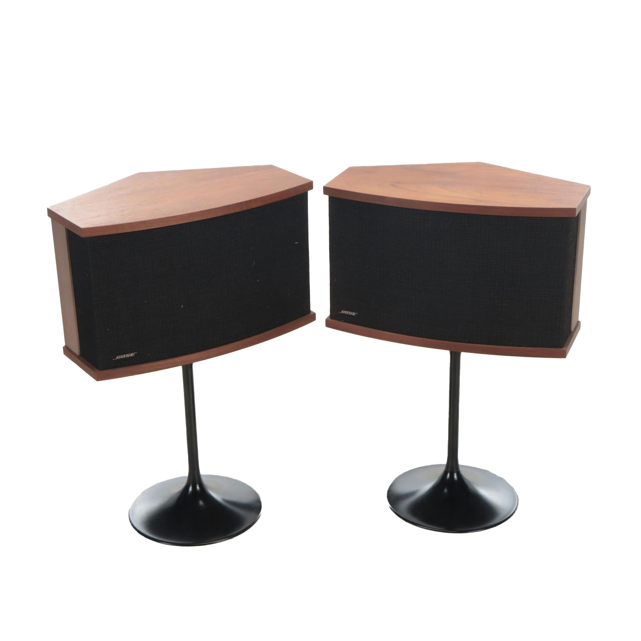 Bose Series V Model 901 Direct/Reflecting Speakers with Tulip Stands, ca. 1987