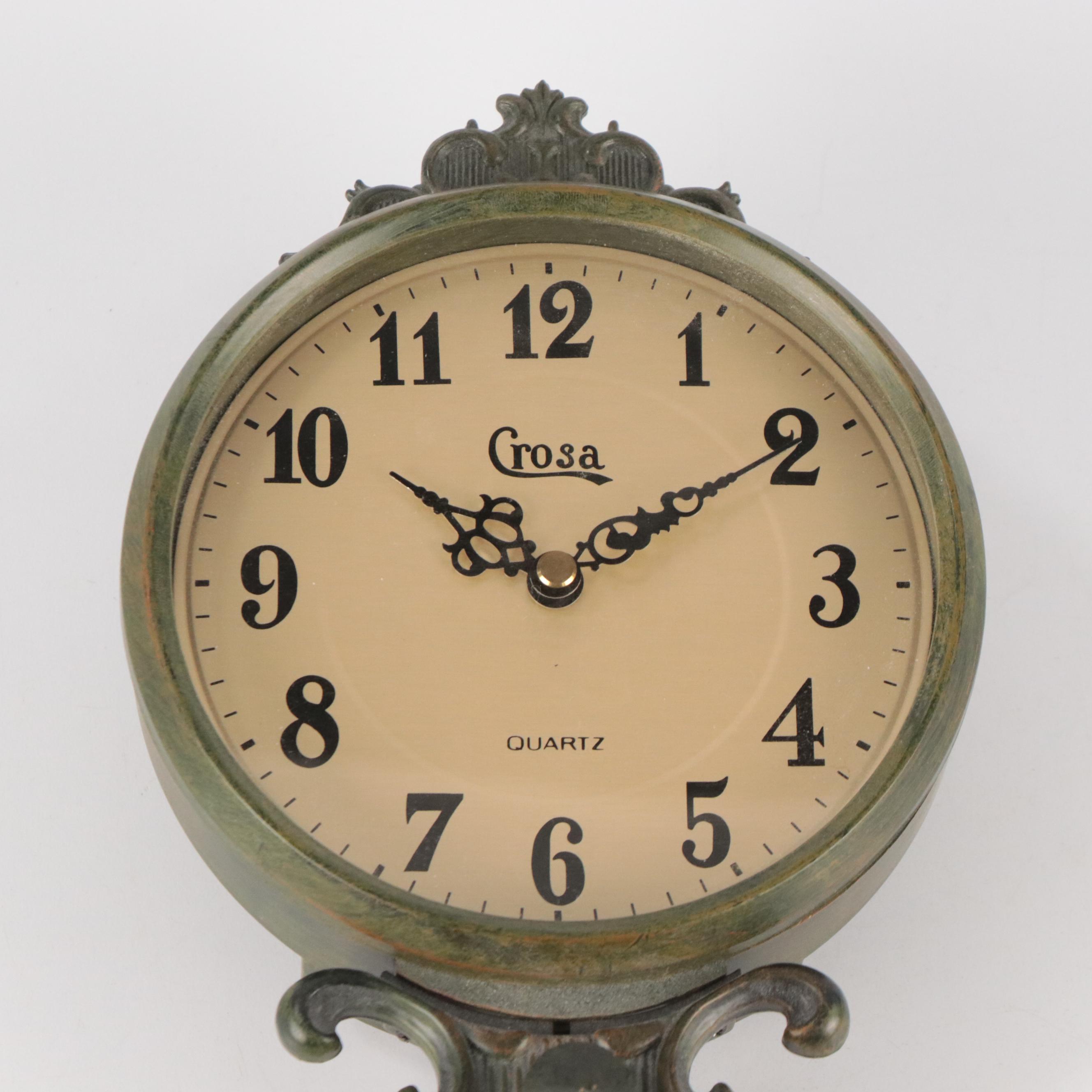 Crosa Quartz Operated Plastic Wall Clock