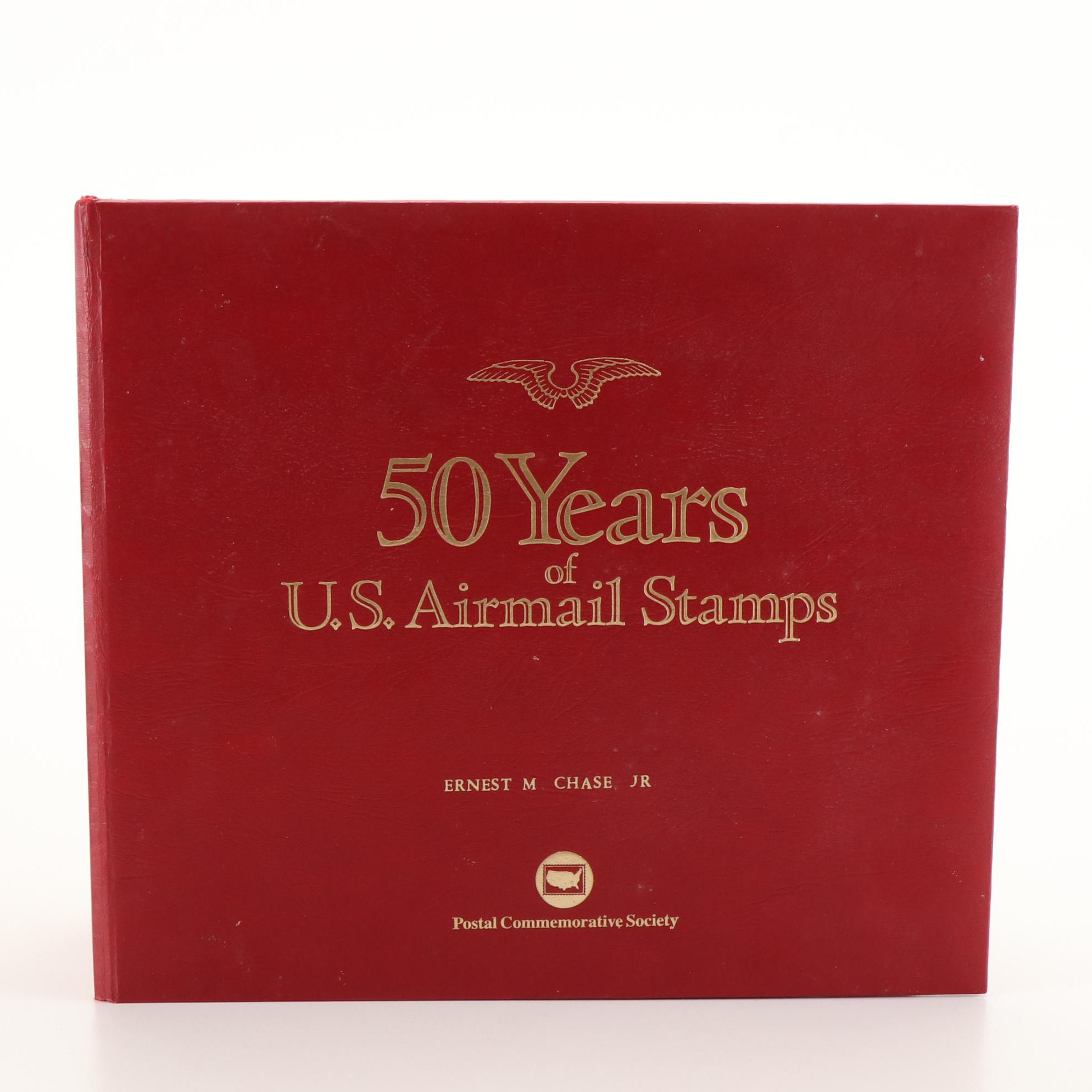 "50 Years Of U.S. Airmail Stamps" Postage Stamp Album