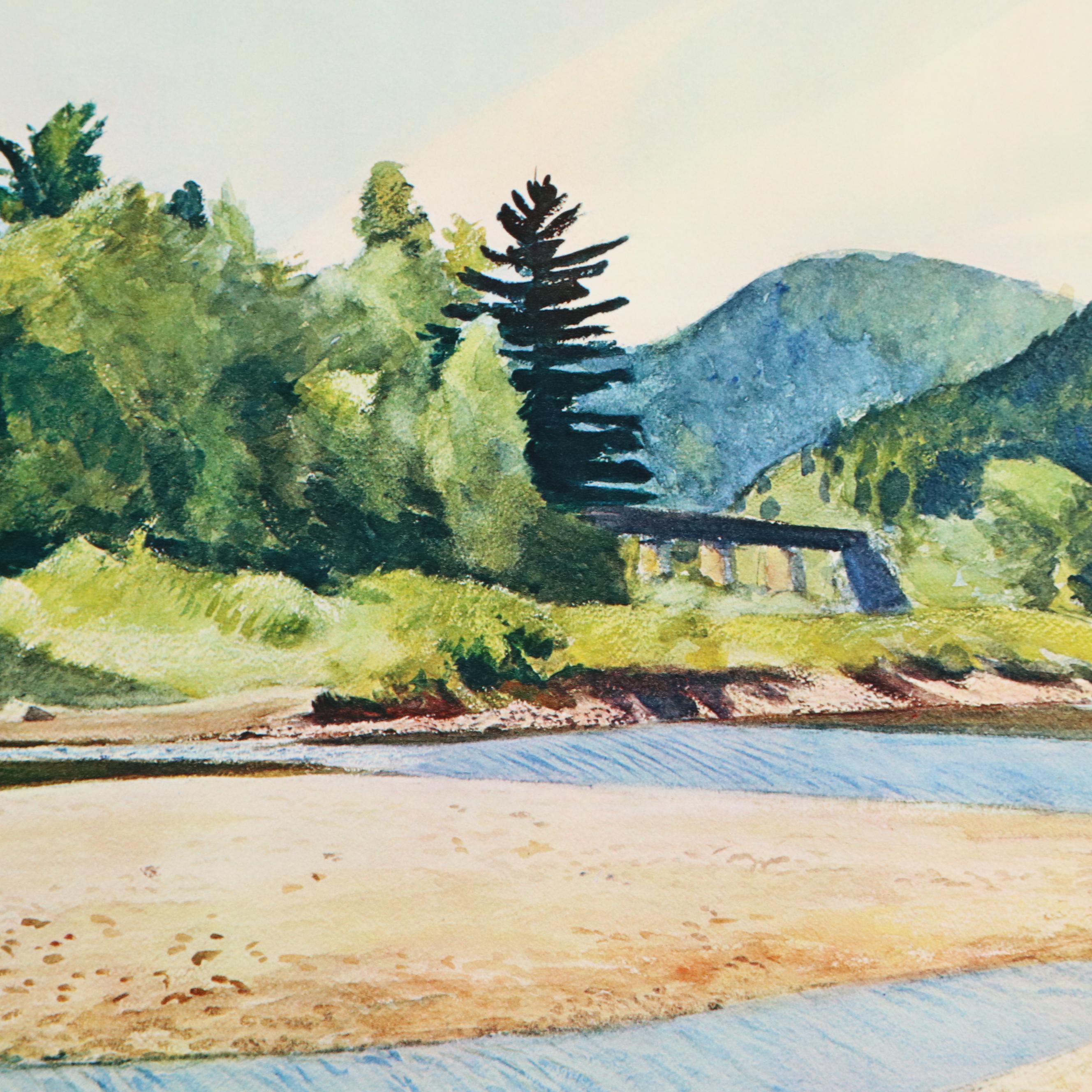 Edward Hopper Reproduction Folio "A Silent World: Watercolors and Drawings"