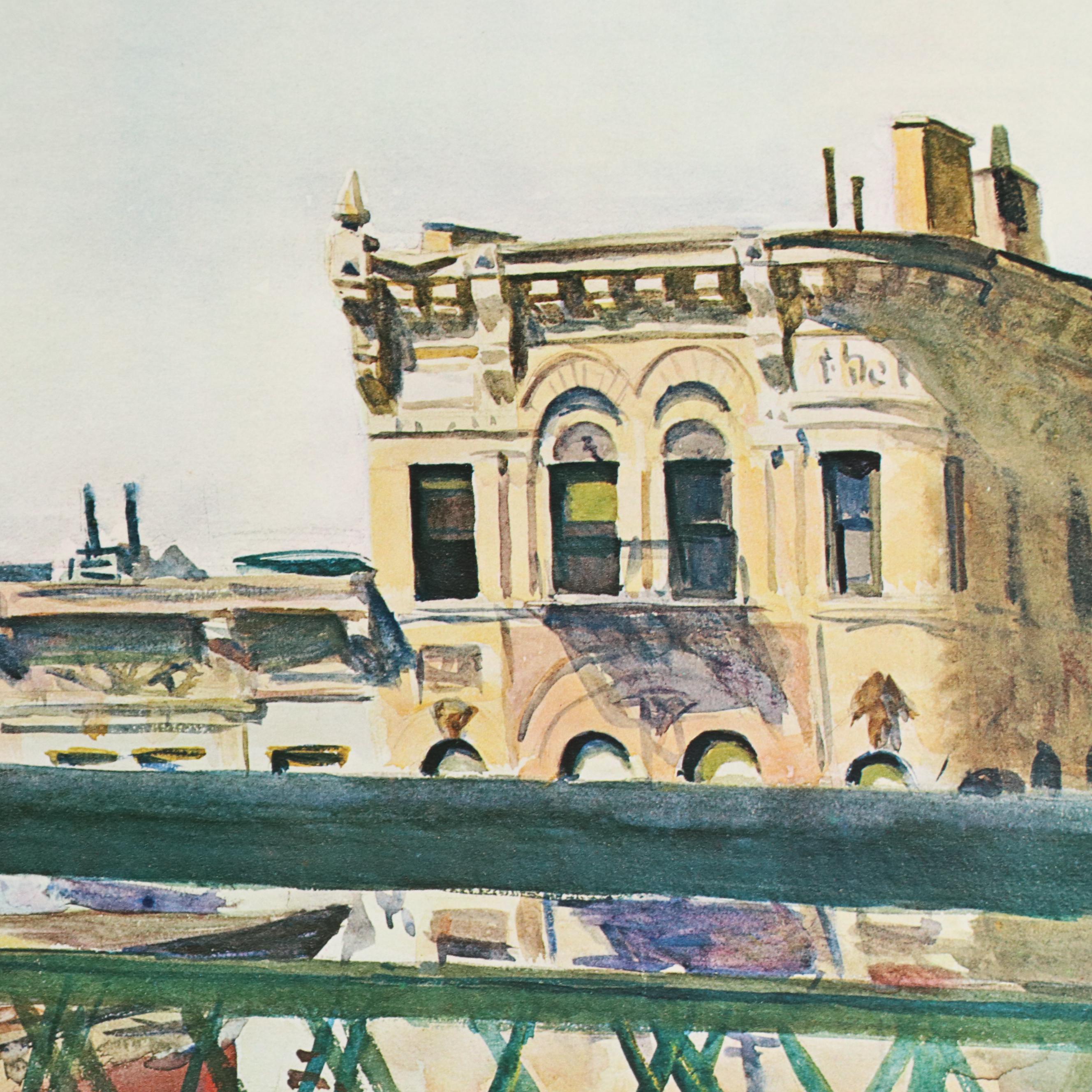 Edward Hopper Reproduction Folio "A Silent World: Watercolors and Drawings"