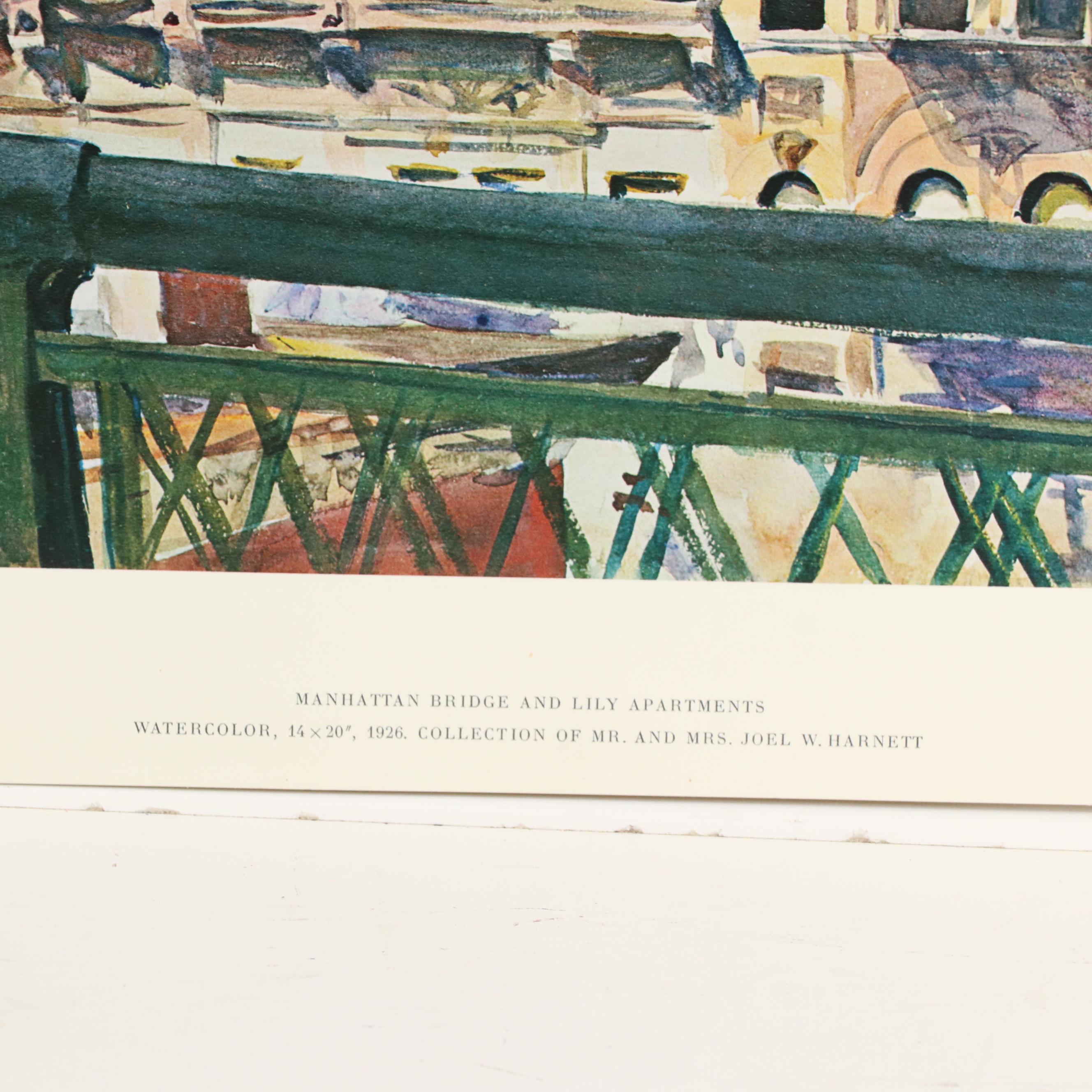 Edward Hopper Reproduction Folio "A Silent World: Watercolors and Drawings"