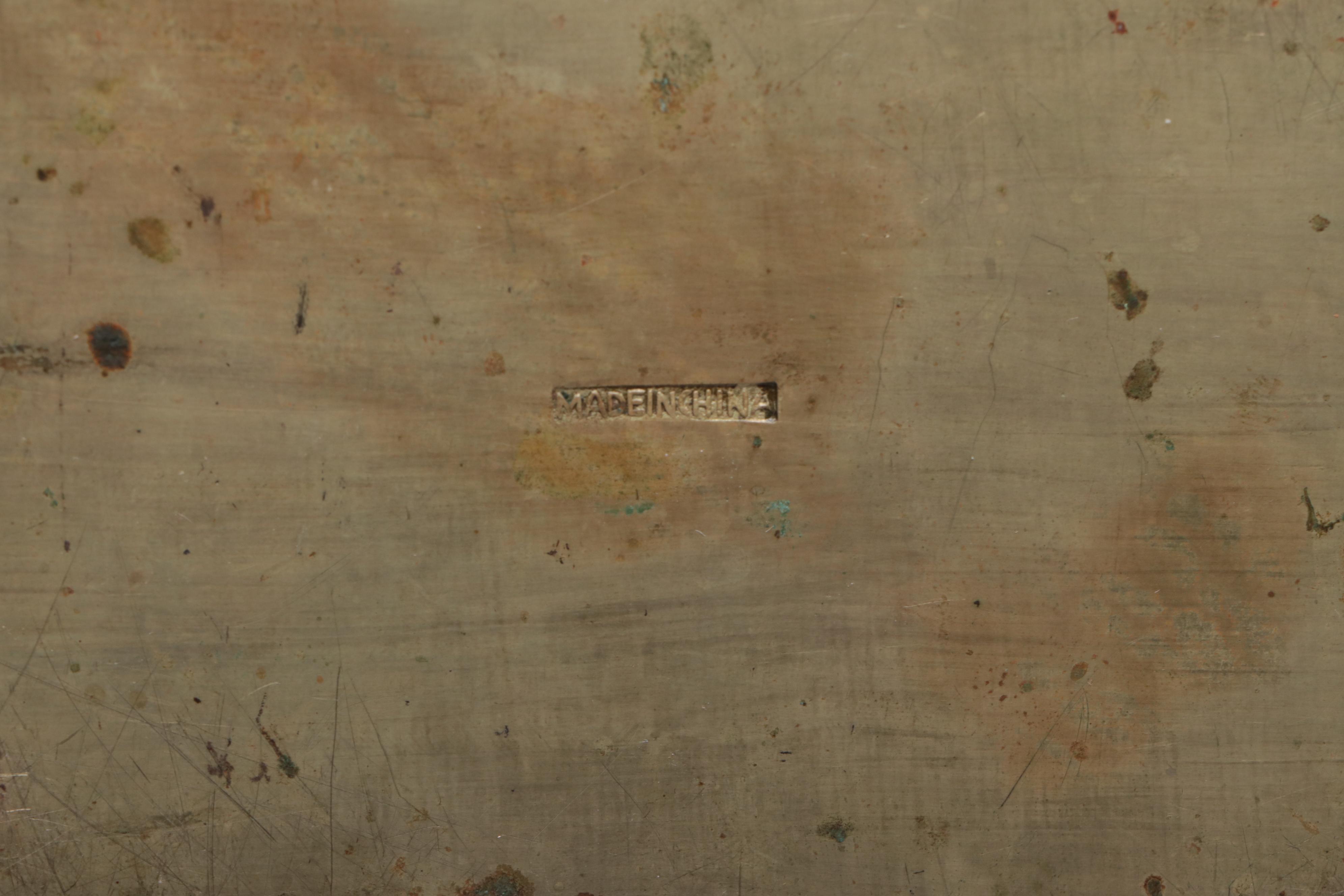 Chinese Cloisonné Divided Lidded Box with More Enamel and Metal Lidded Boxes