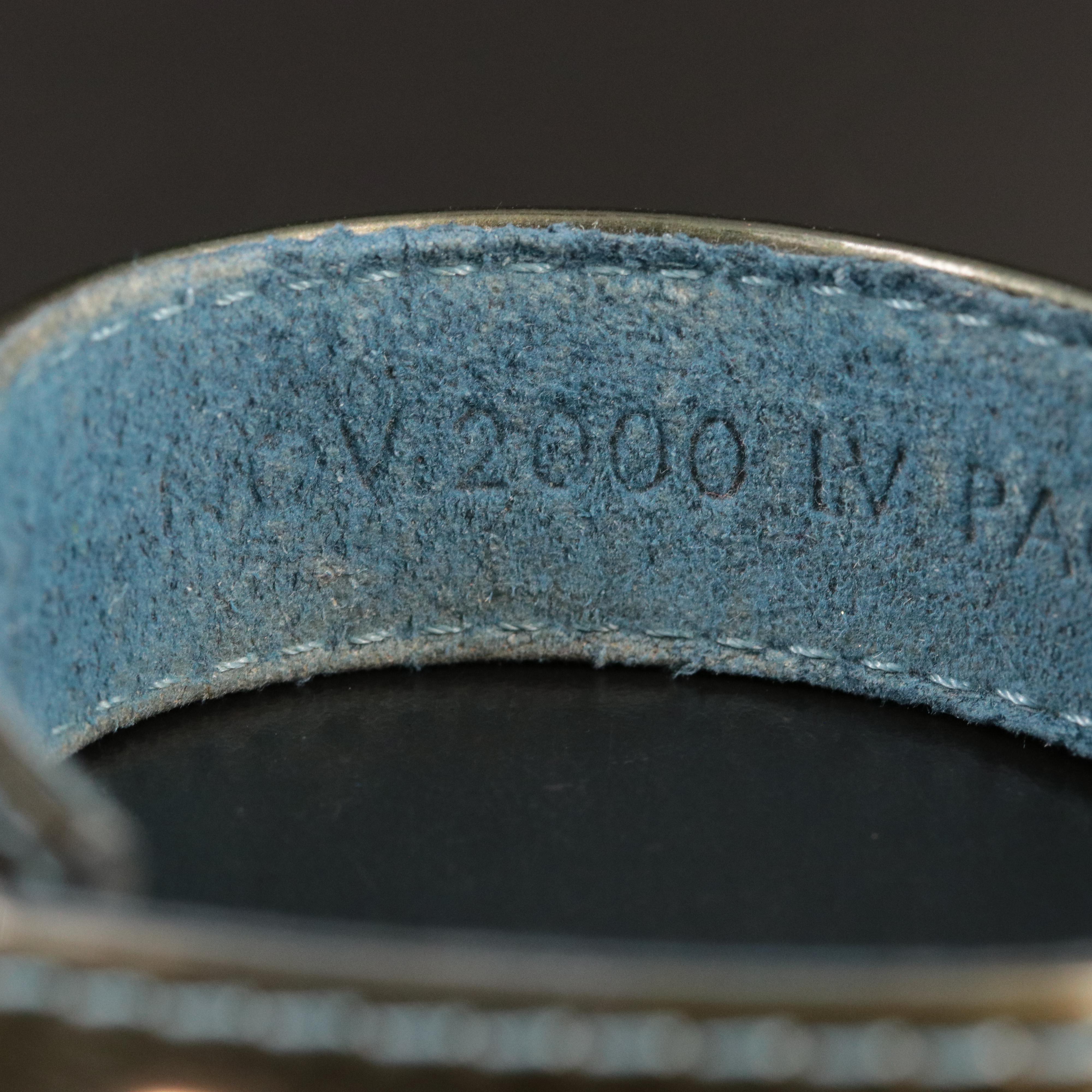 Louis Vuitton Damier Green Patent Leather Bracelet