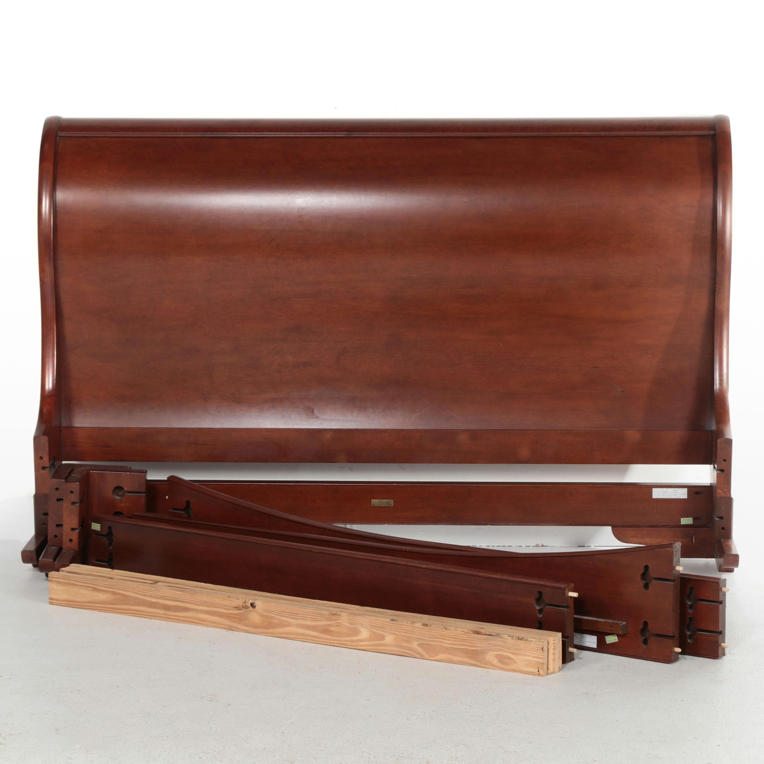 Restoration Hardware Marston Queen Sized Sleigh Bed