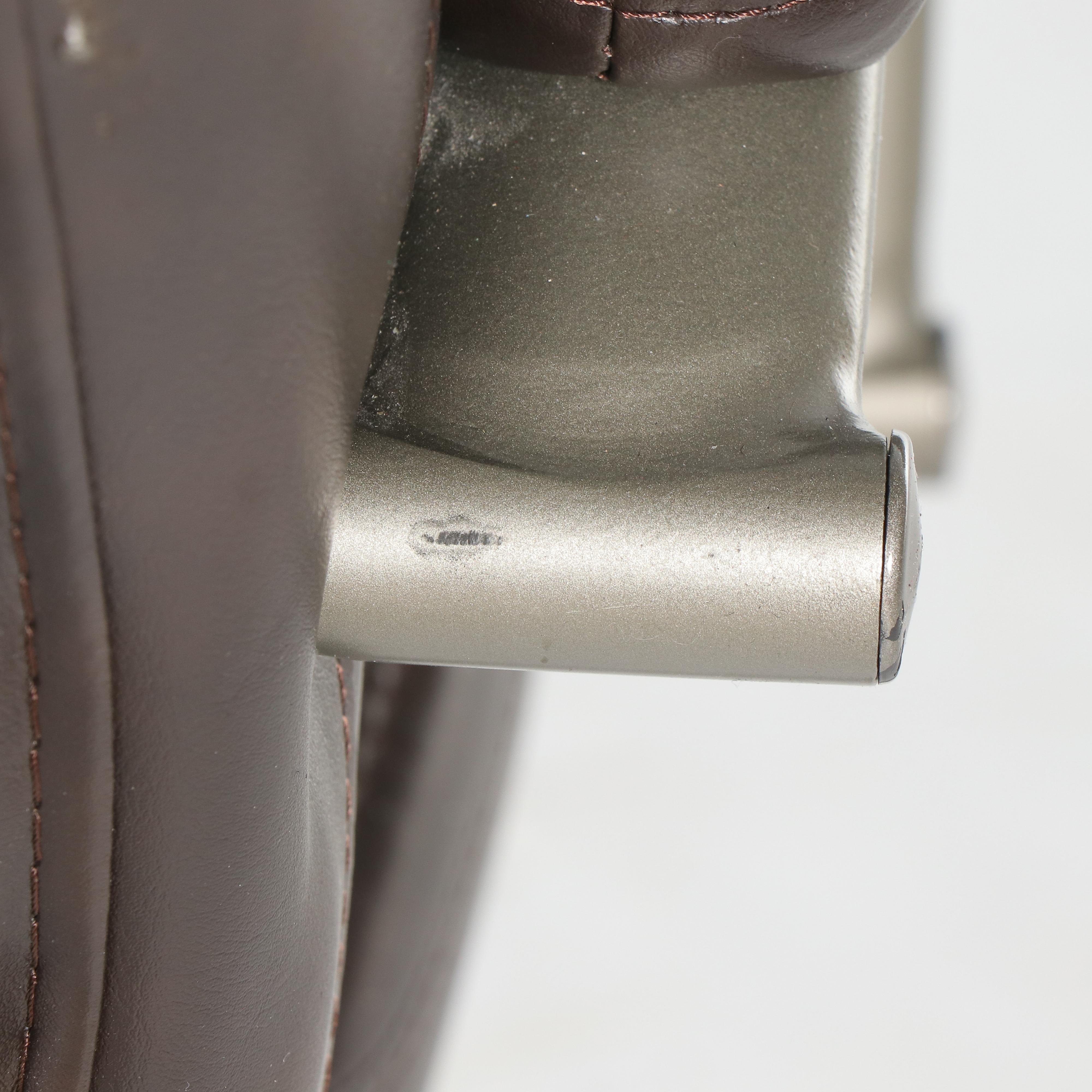 Z-Line Black and Brown Leatherette Office Chair