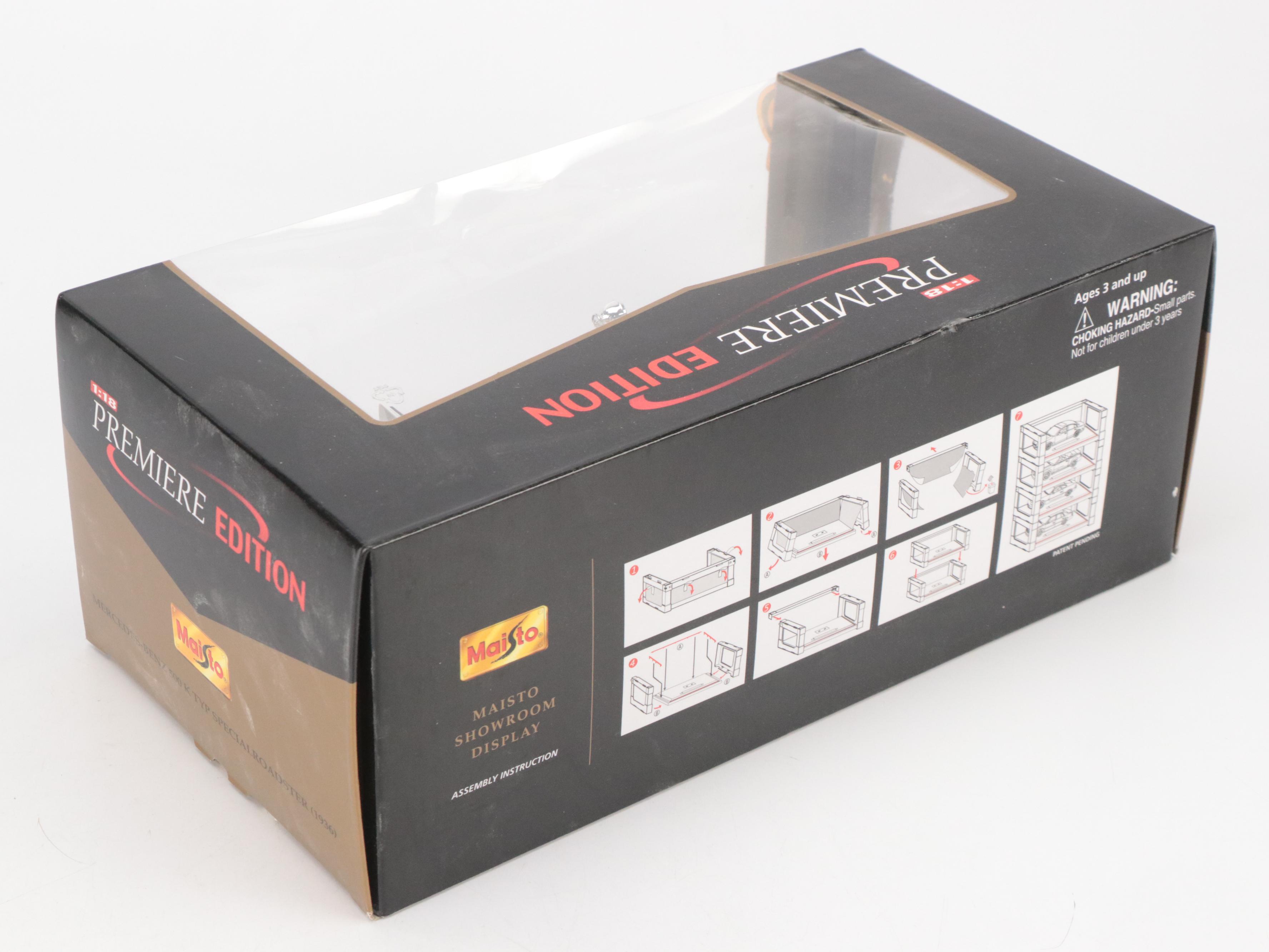 Maisto Model Mercedes-Benz 500 K Special Roadster with Other Diecast Cars