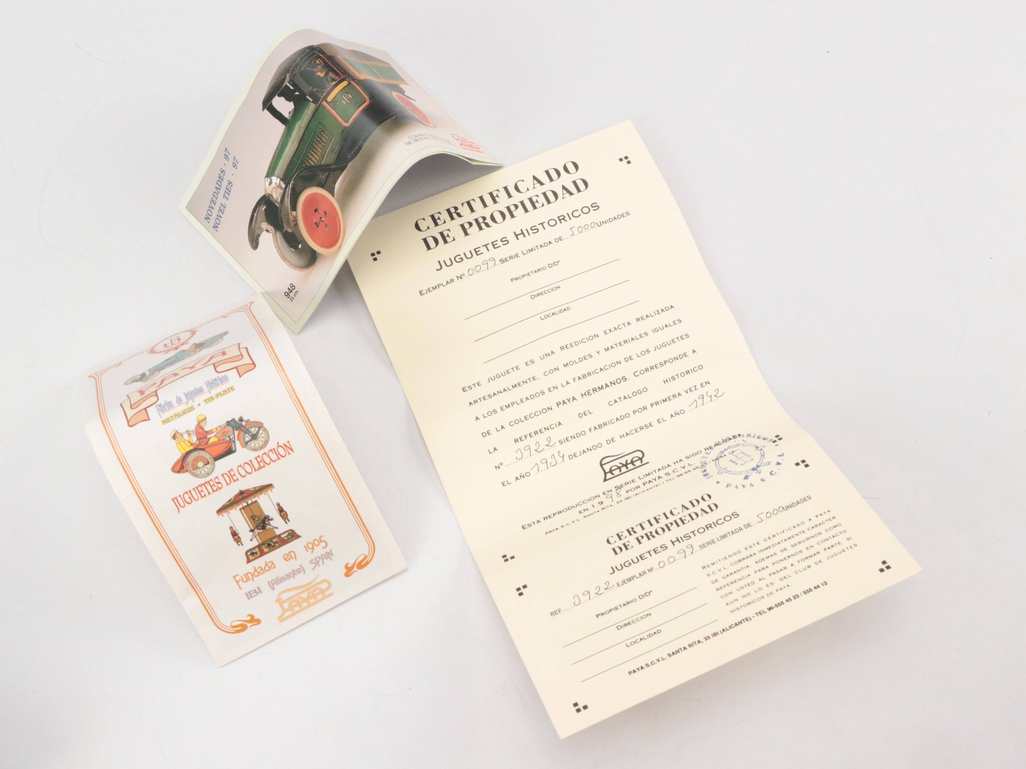 Maisto Model Mercedes-Benz 500 K Special Roadster with Other Diecast Cars