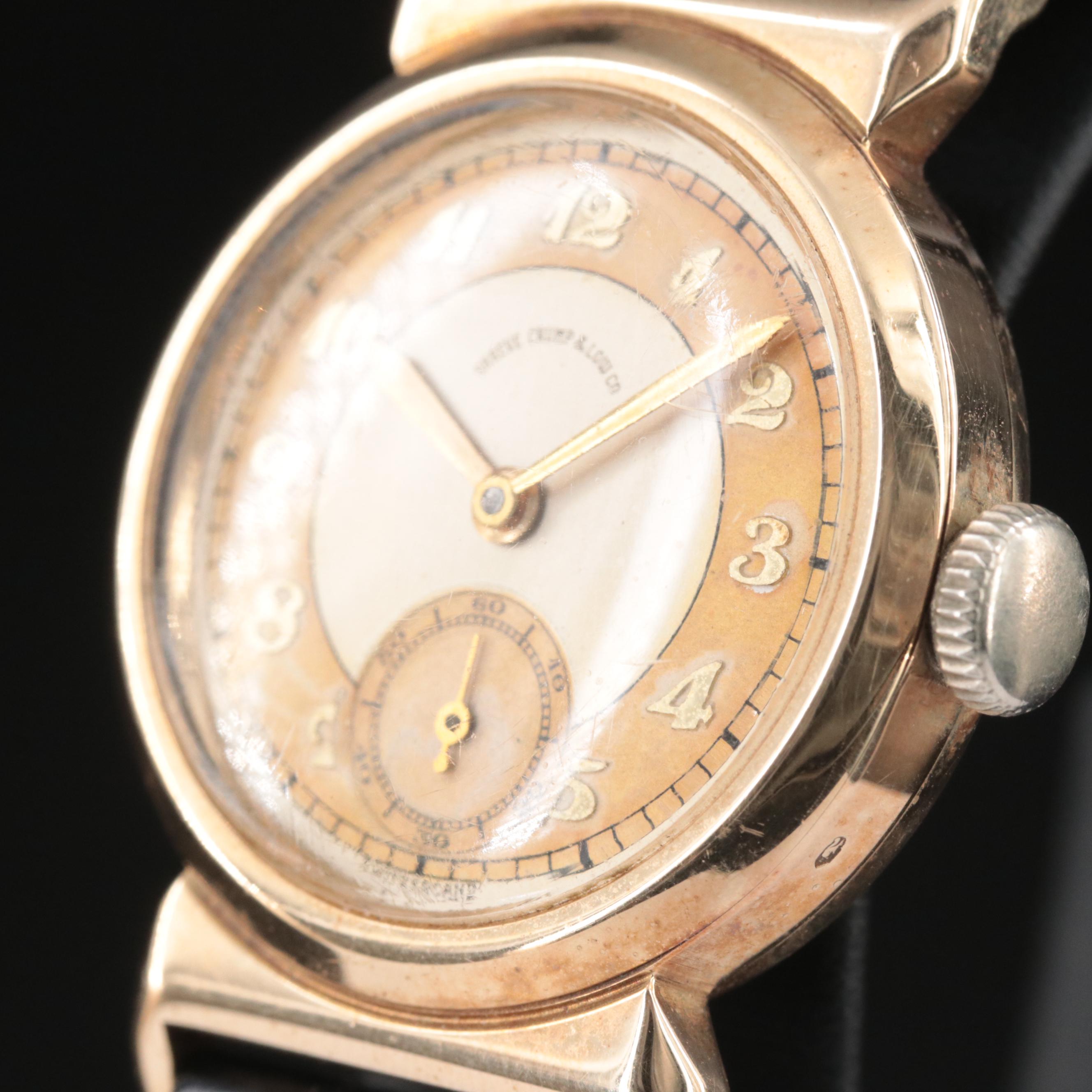 14K Vintage Movado for Schreve Crump & Low Co. Watch