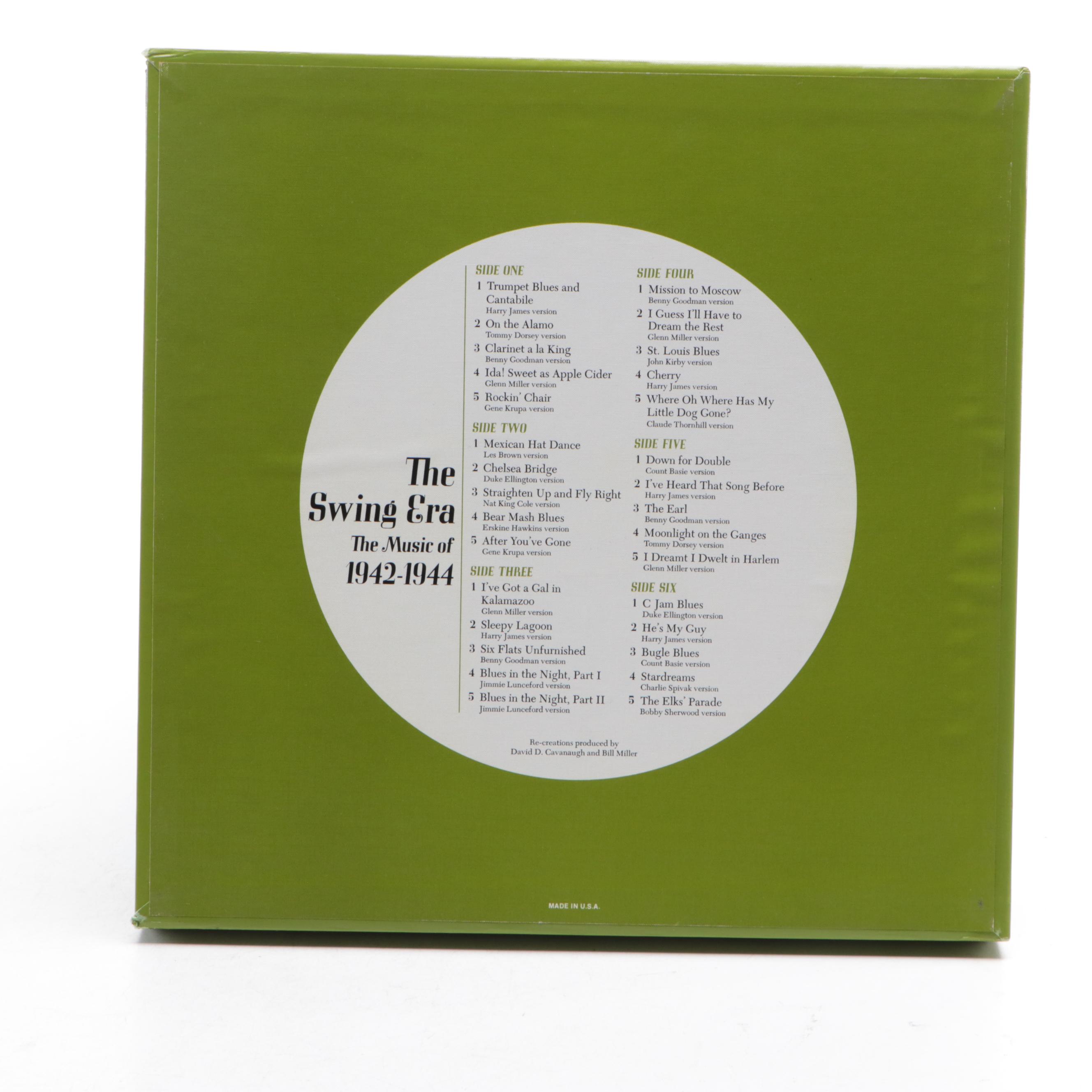 Time-Life Records "The Swing Era" Vinyl Record Album Set