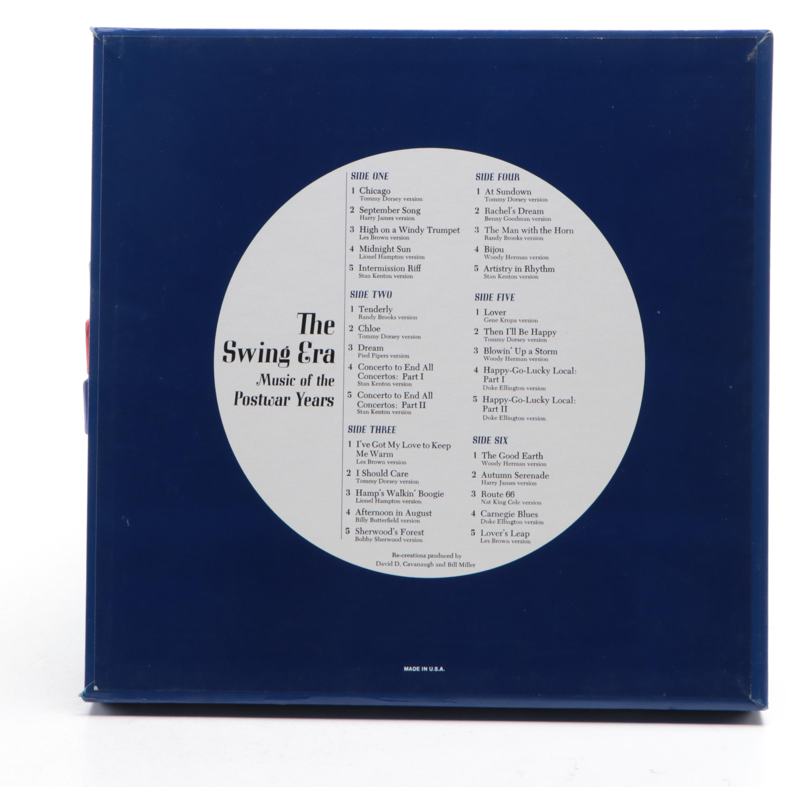 Time-Life Records "The Swing Era" Vinyl Record Album Set