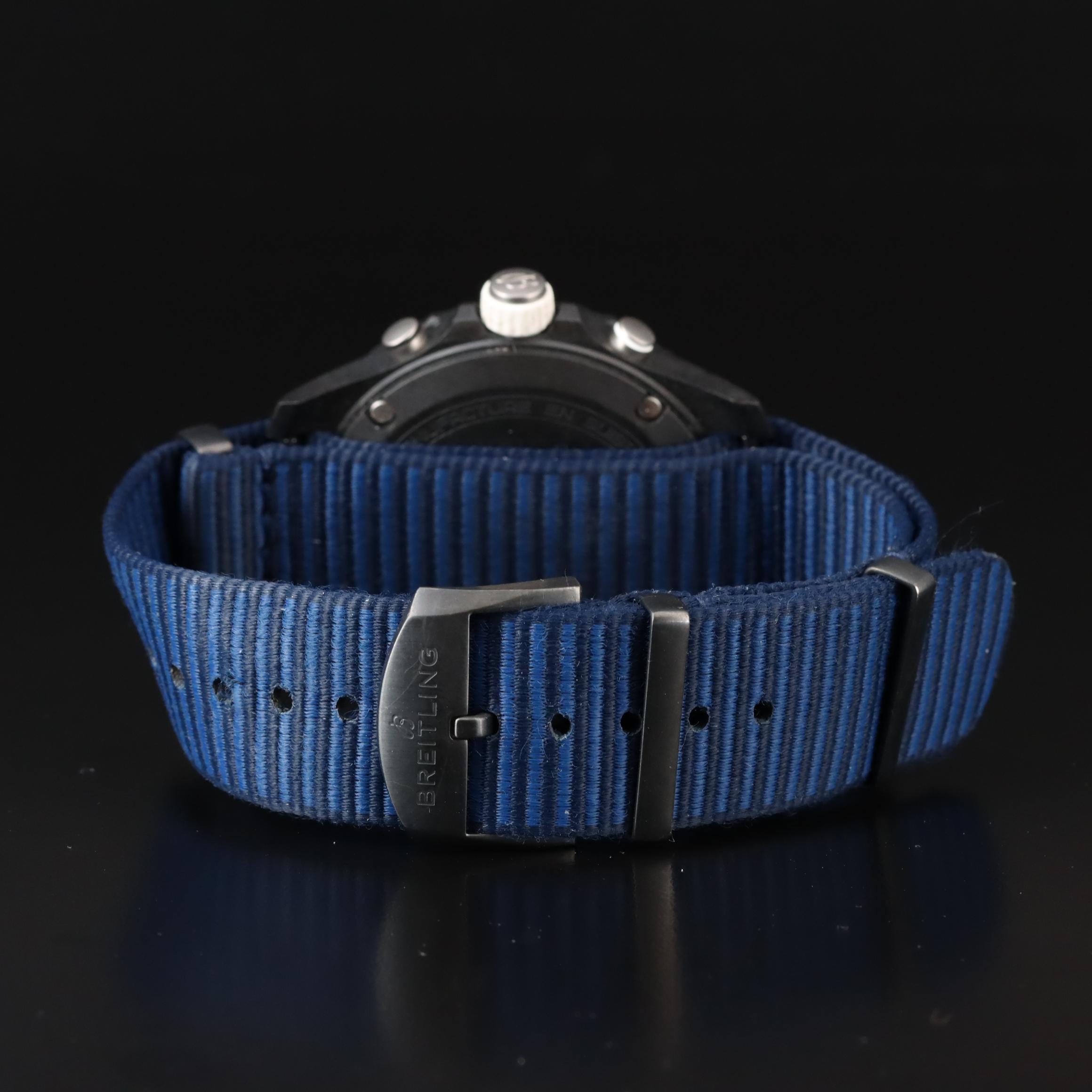 Breitling Endurance Pro Chronograph Quartz Black and White Watch