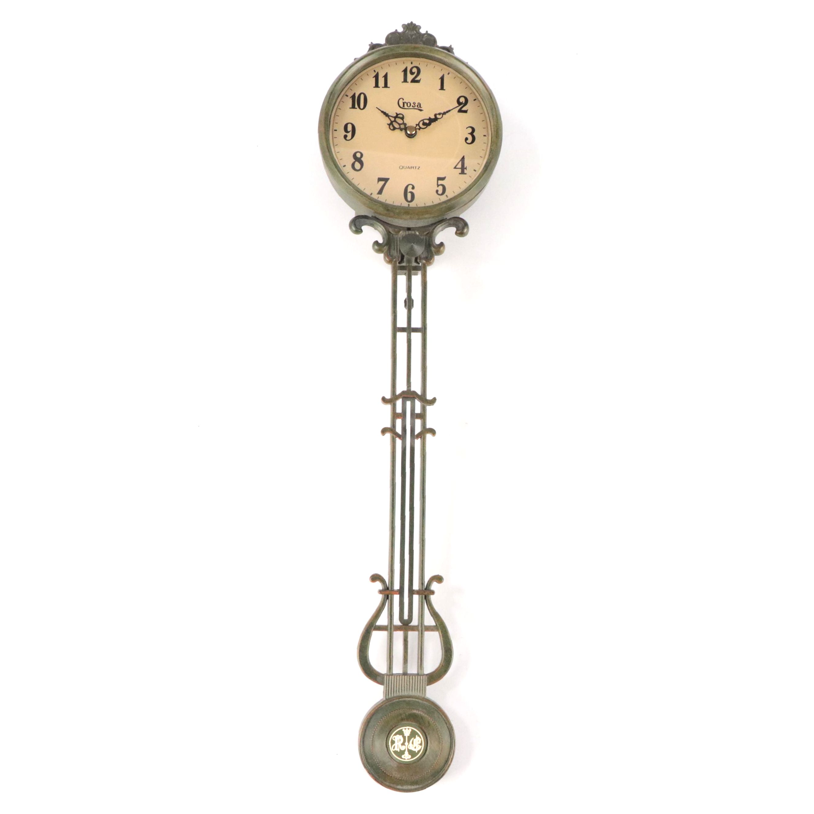 Crosa Quartz Operated Plastic Wall Clock