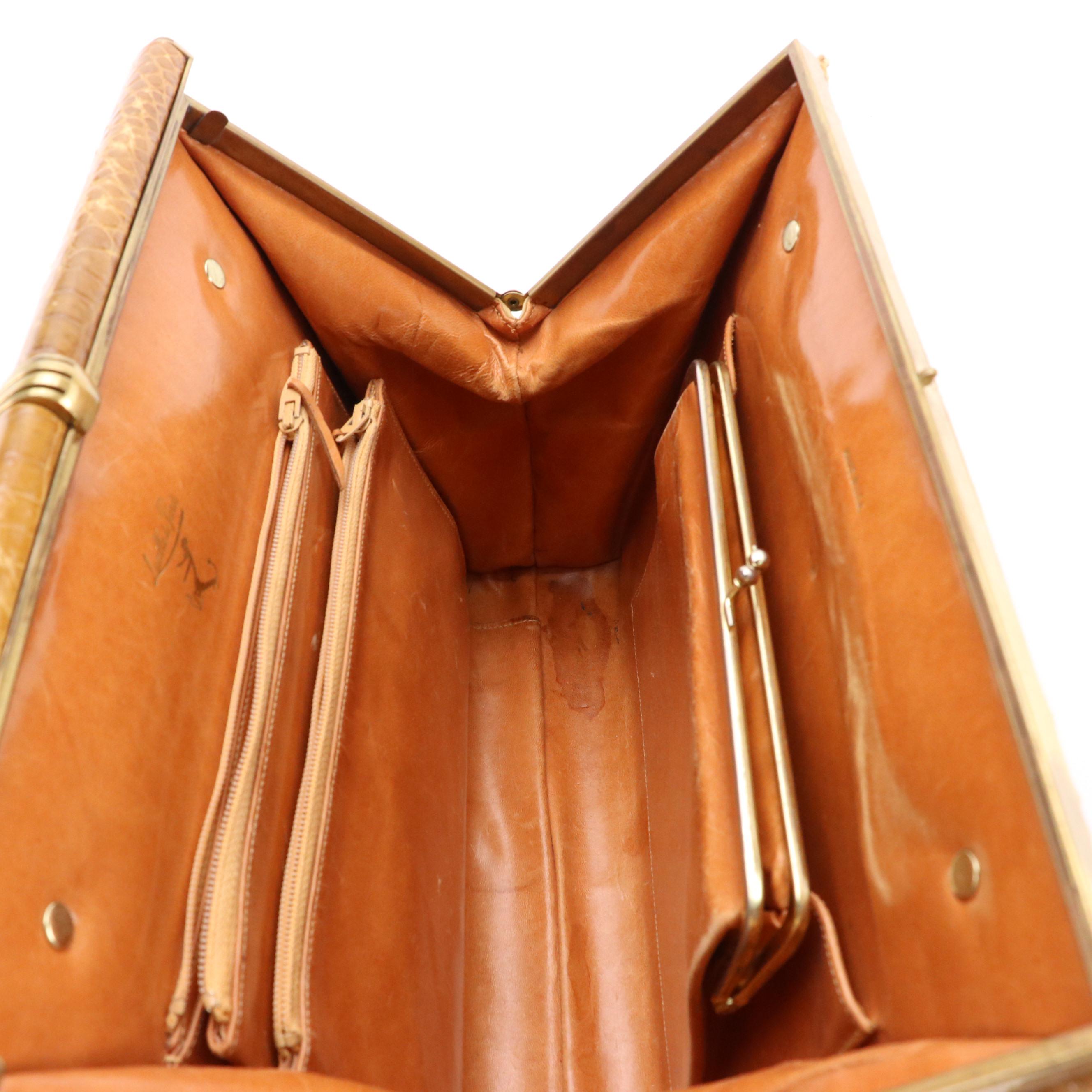 Lucille de Paris, and More Alligator, Lizard Skin, Other Embossed Leather Bags