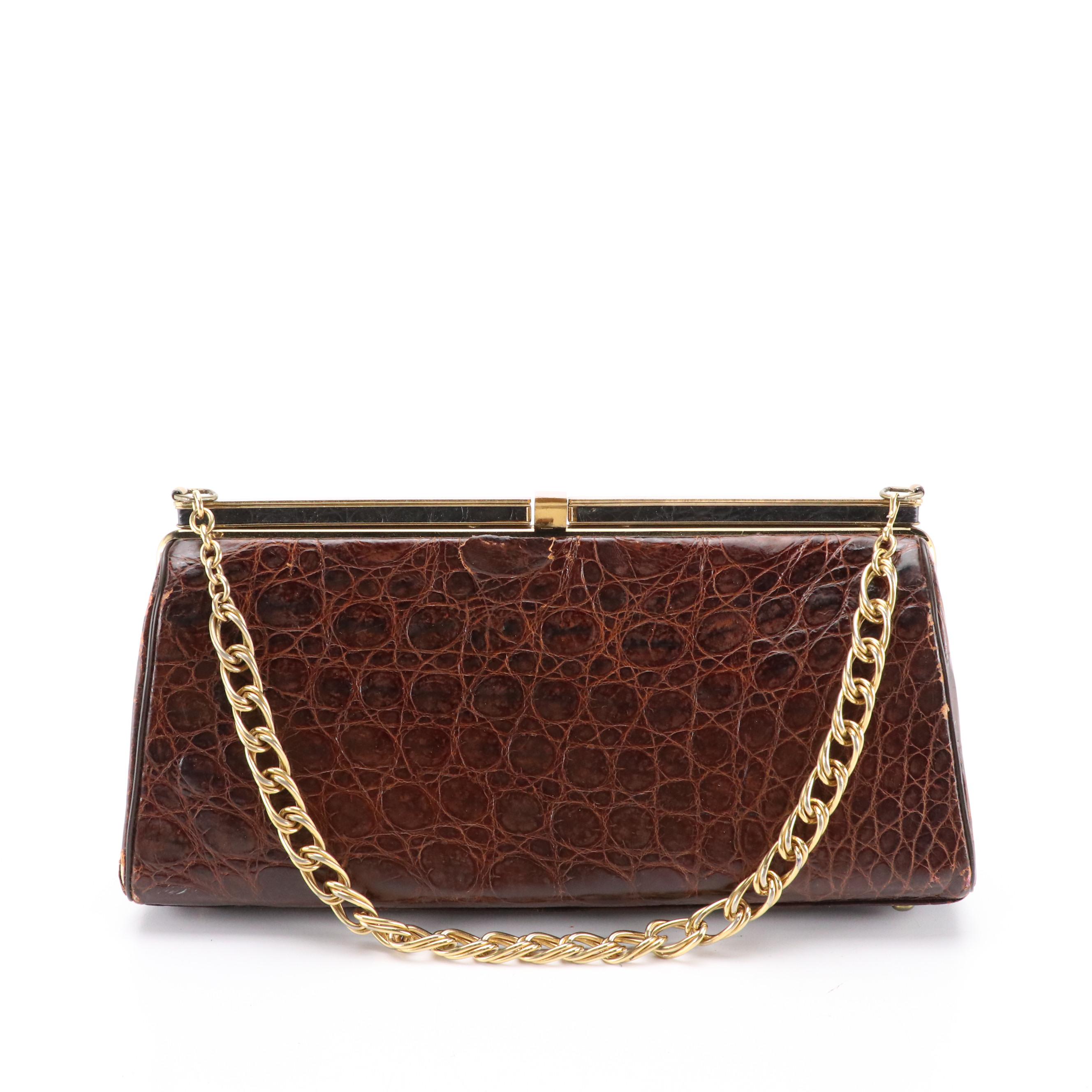 Lucille de Paris, and More Alligator, Lizard Skin, Other Embossed Leather Bags