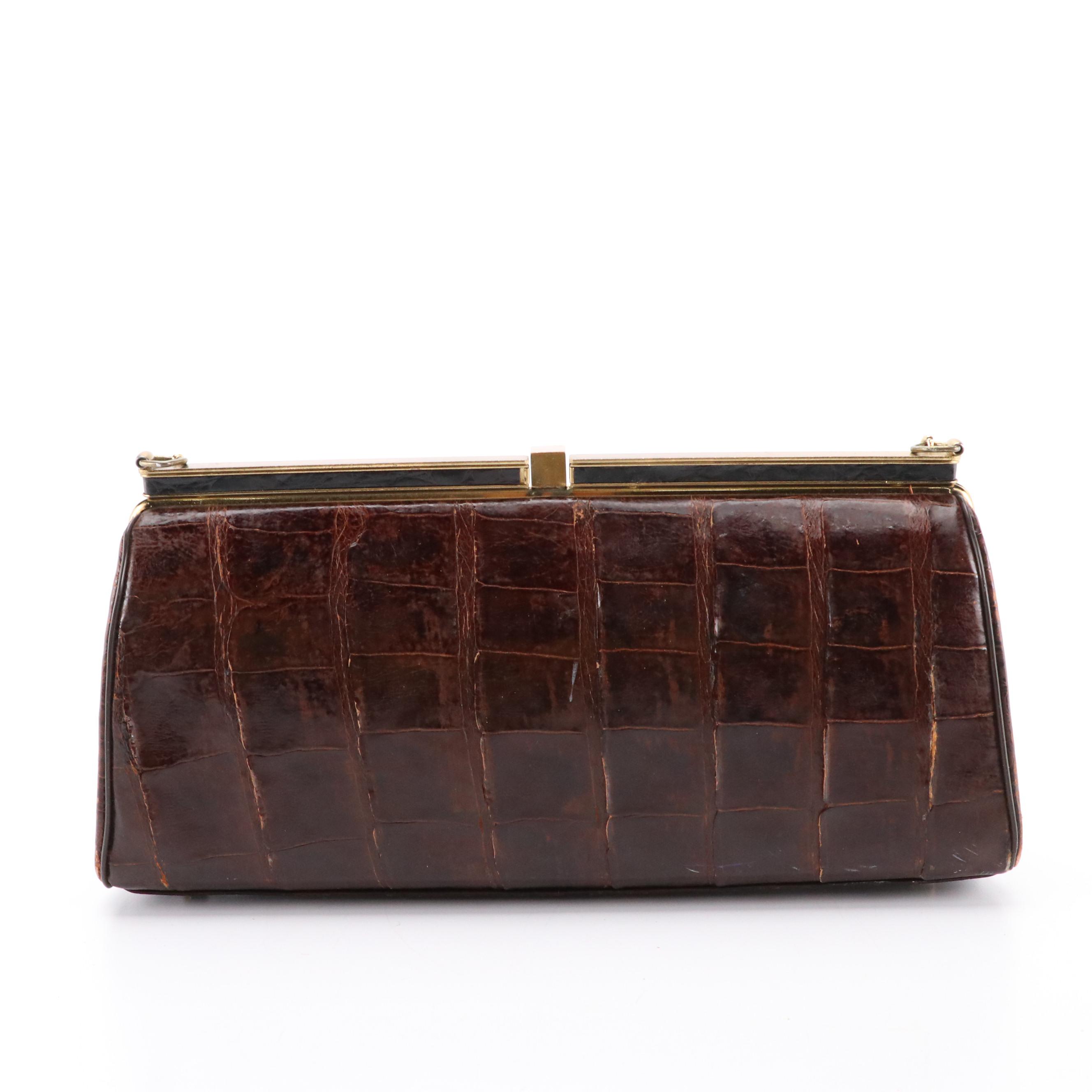 Lucille de Paris, and More Alligator, Lizard Skin, Other Embossed Leather Bags