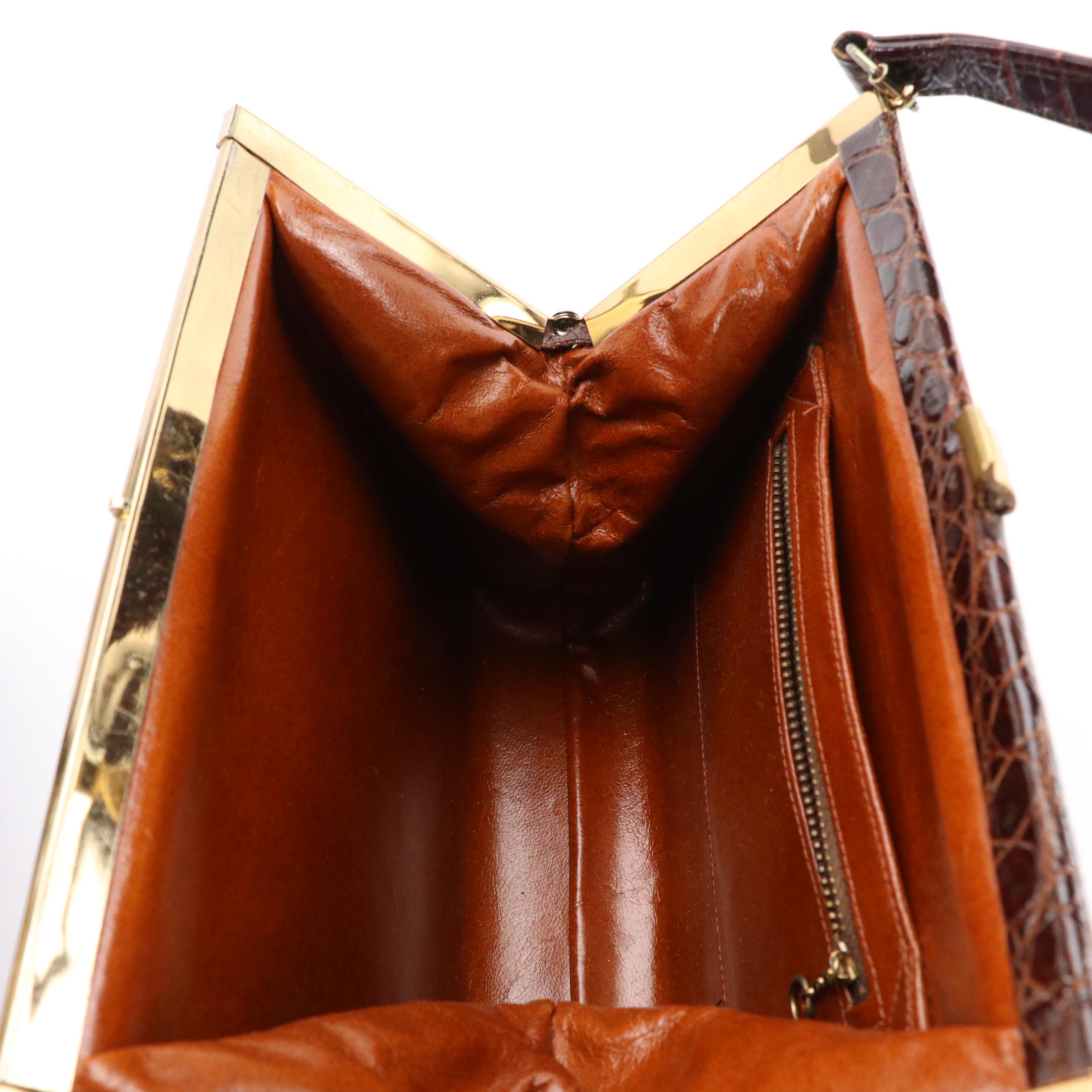 Lucille de Paris, and More Alligator, Lizard Skin, Other Embossed Leather Bags