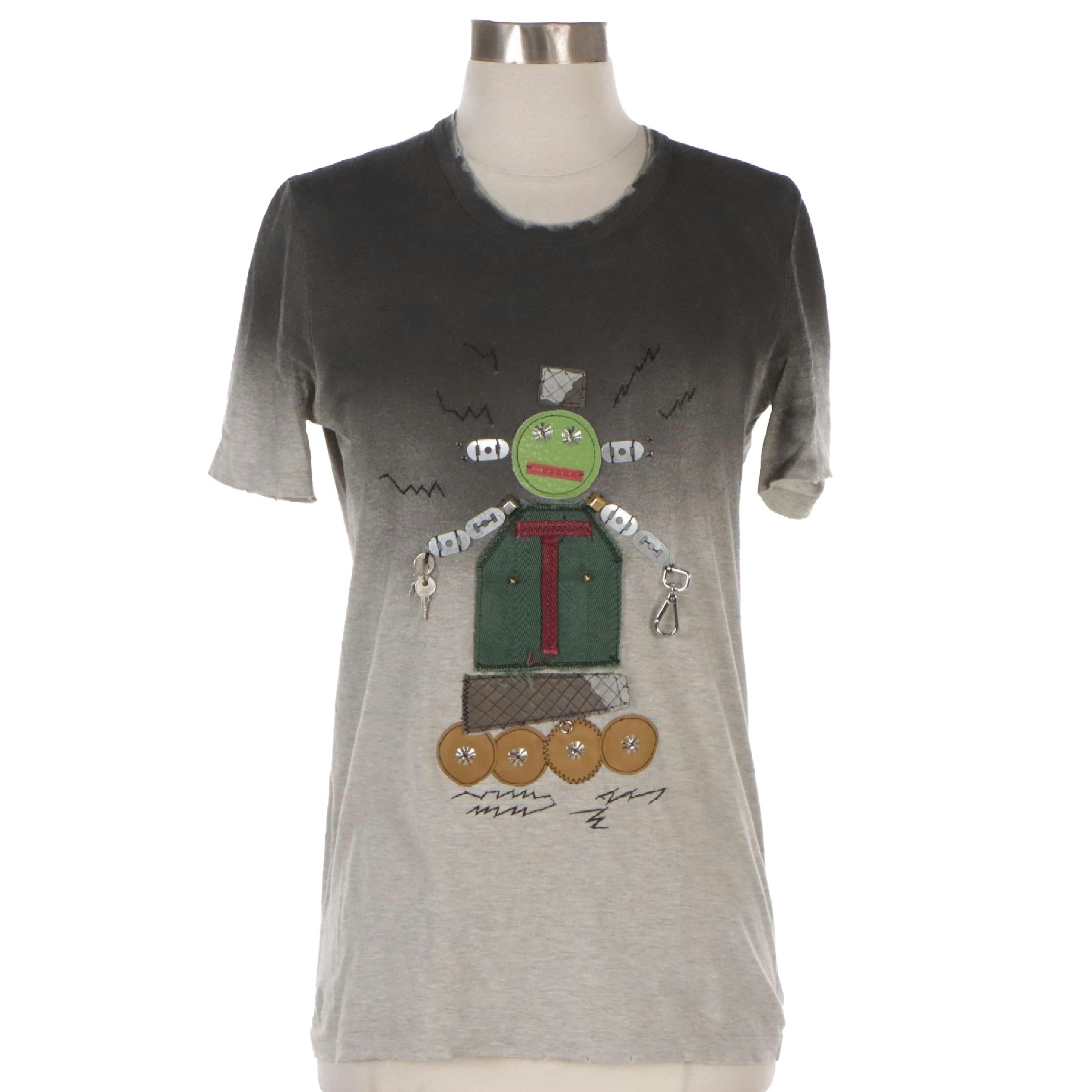 Prada Limited Edition Robot Gradient T-Shirt