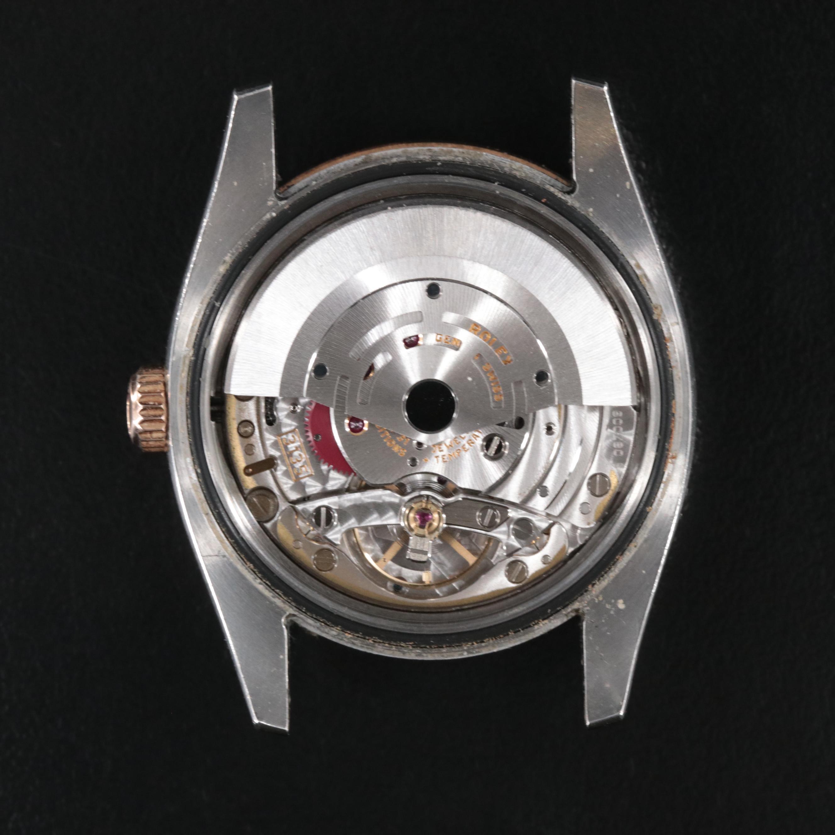 2005 Rolex Datejust Turn-O-Graph Rose Gold and Steel Watch