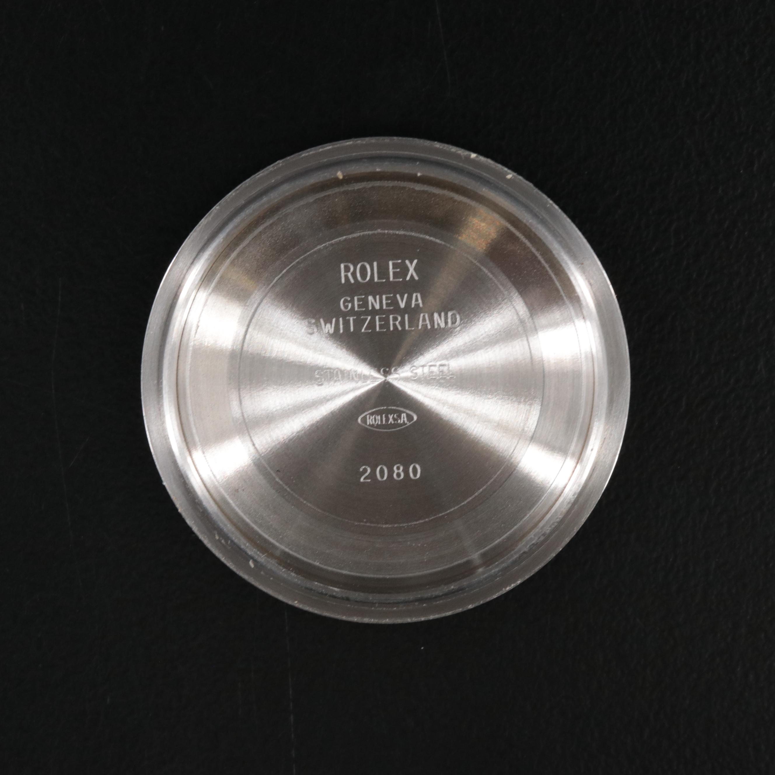 2005 Rolex Datejust Turn-O-Graph Rose Gold and Steel Watch