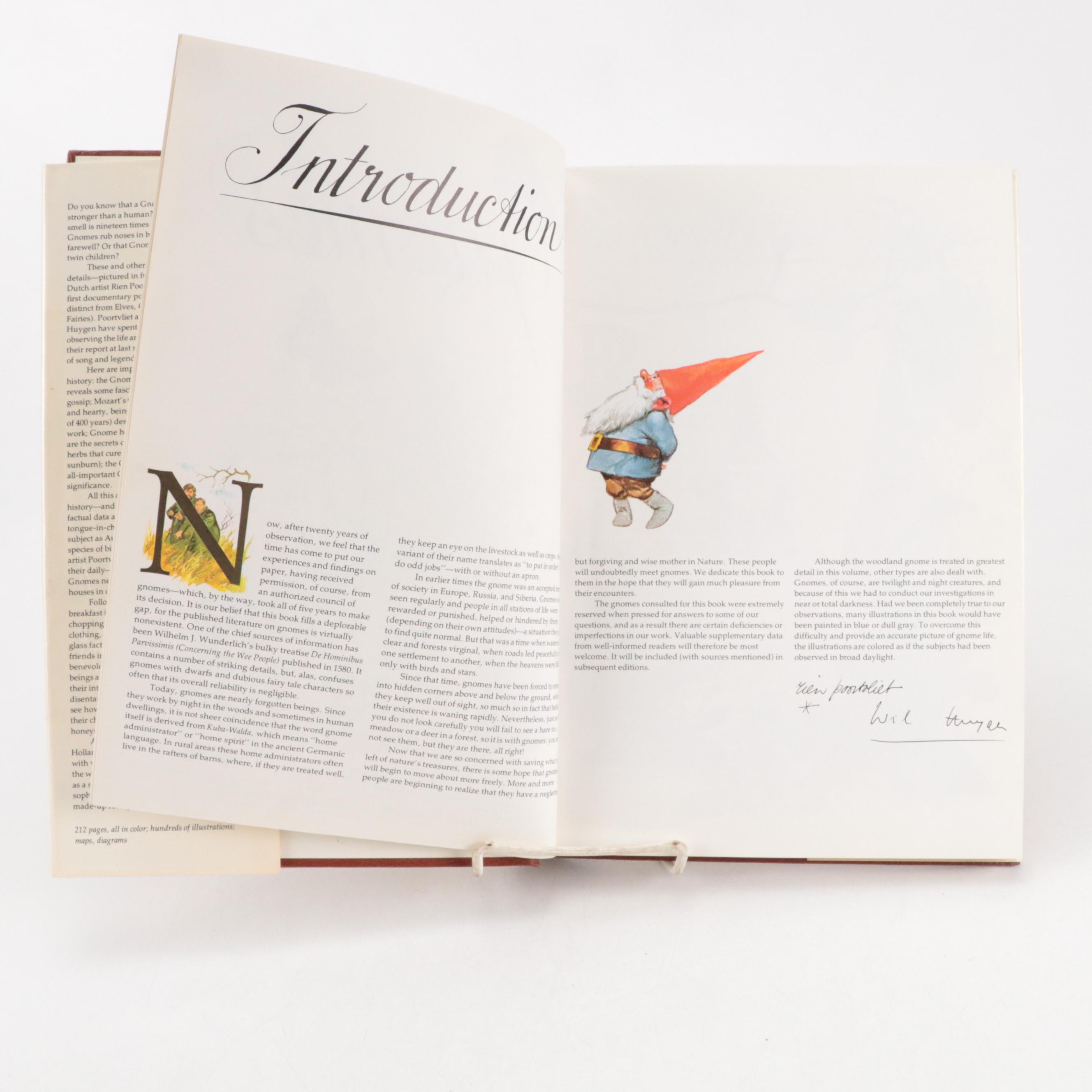 Rien Poortvliet Illustrated "Gnomes" and "Secrets of the Gnomes" by Wil Huygen