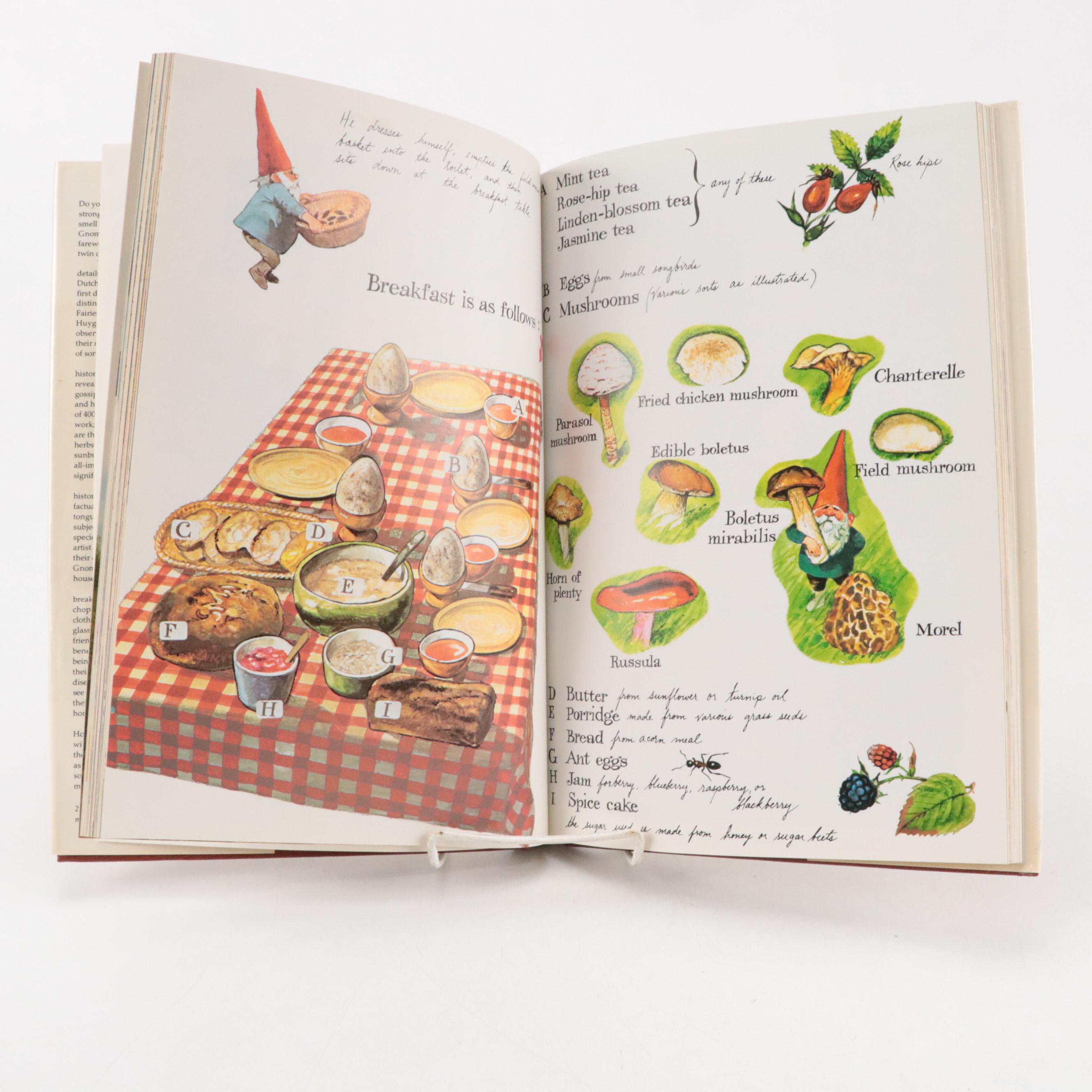 Rien Poortvliet Illustrated "Gnomes" and "Secrets of the Gnomes" by Wil Huygen