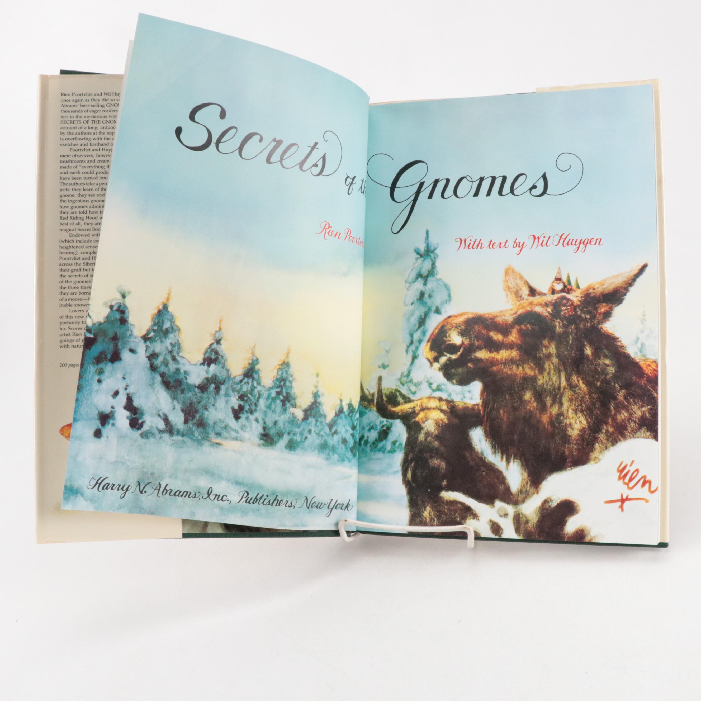 Rien Poortvliet Illustrated "Gnomes" and "Secrets of the Gnomes" by Wil Huygen