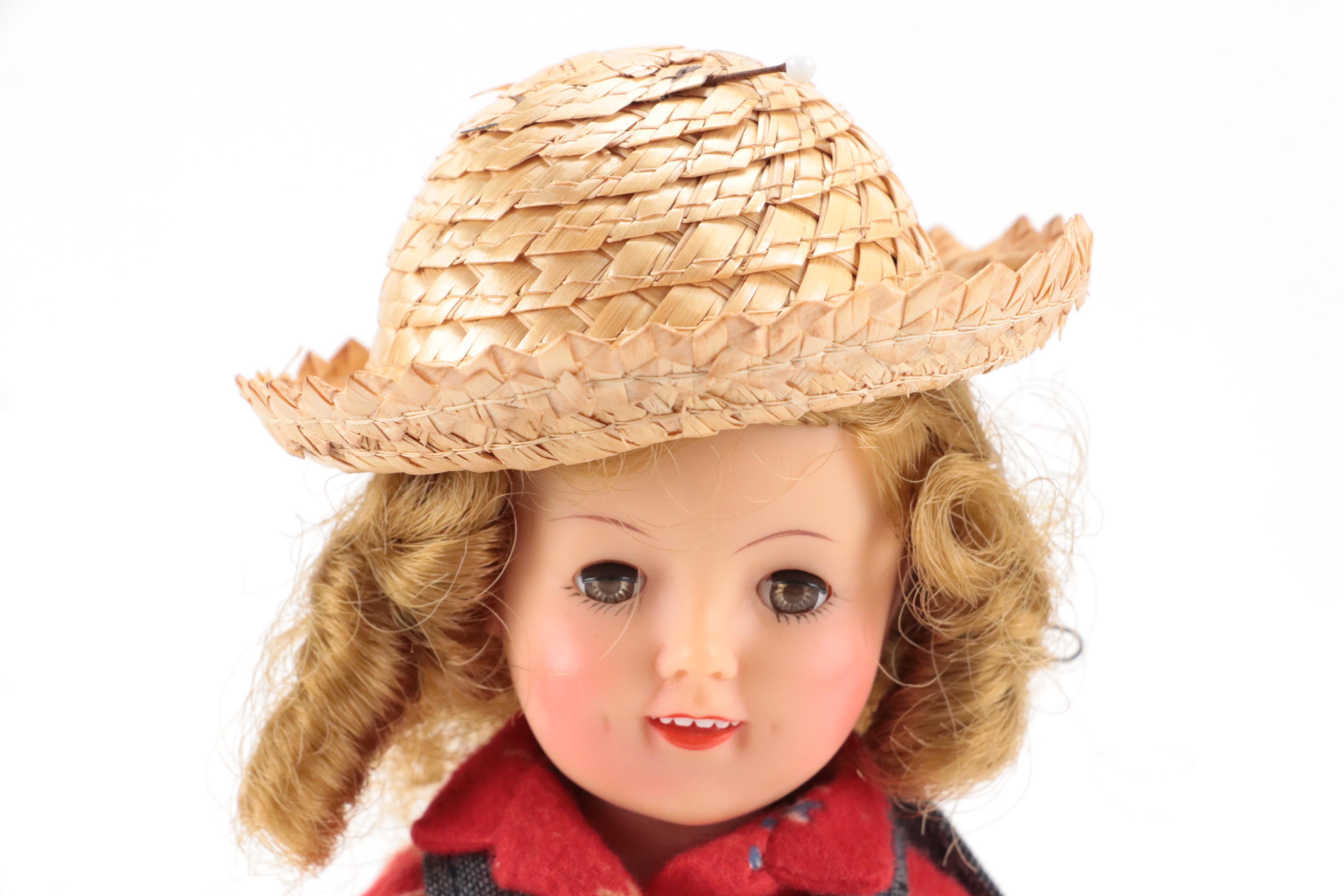 Ideal Toy "Shirley Temple" Doll with Clothes, Mid-20th Century