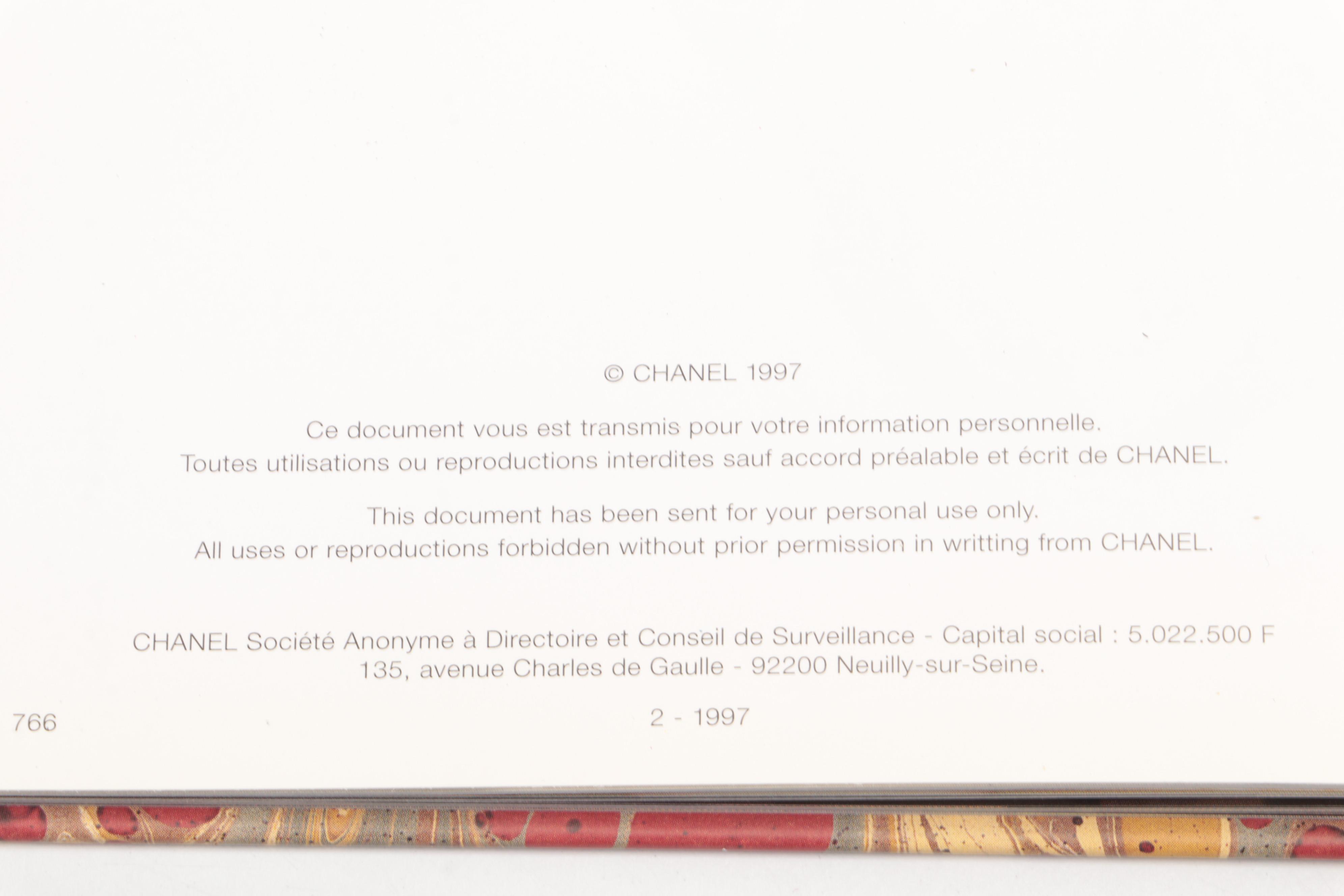 "The Fashion Machine" by Karl Lagerfeld with Chanel Ready-to-Wear Catalogs