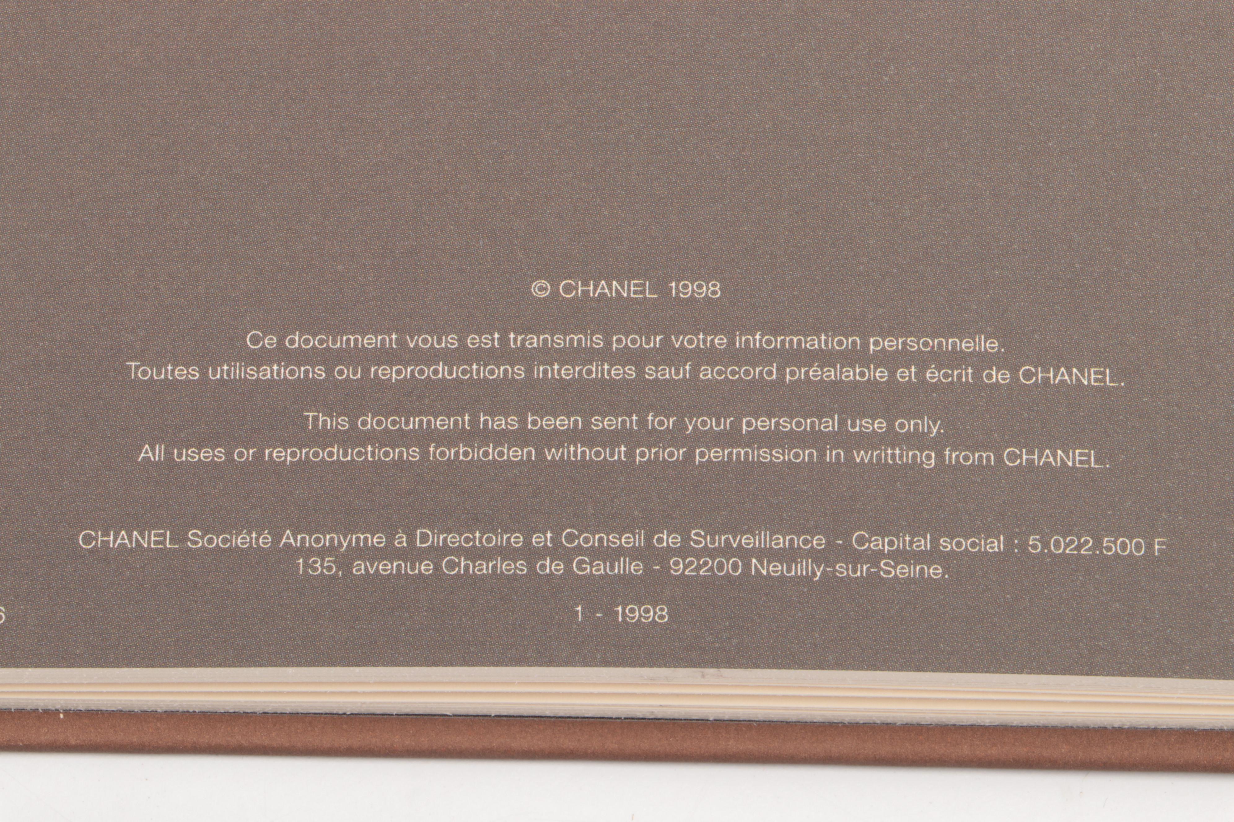 "The Fashion Machine" by Karl Lagerfeld with Chanel Ready-to-Wear Catalogs