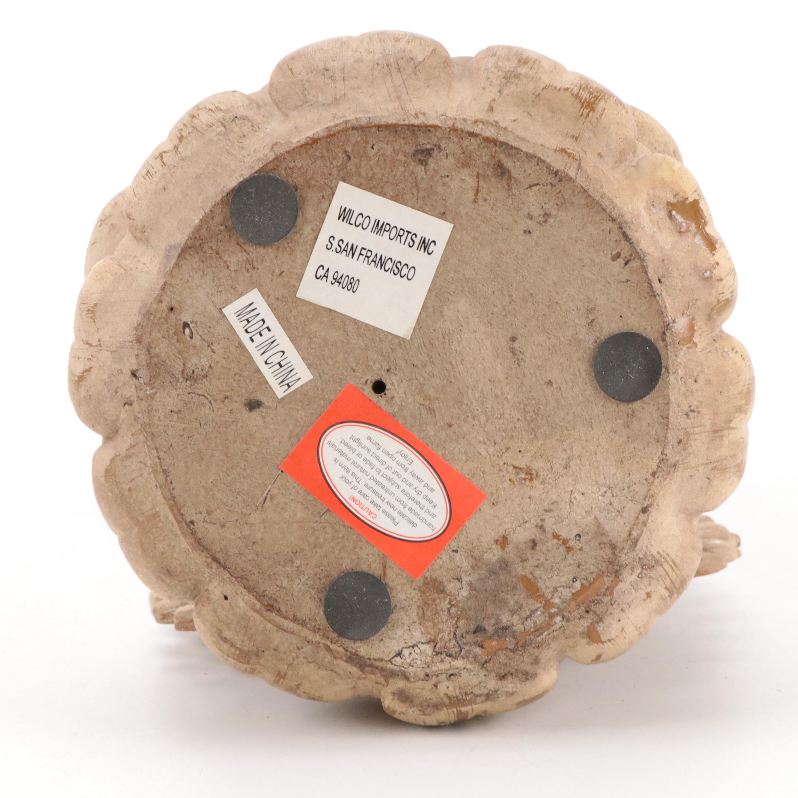 Southeast Asian Style Resin Seated Buddha Statues