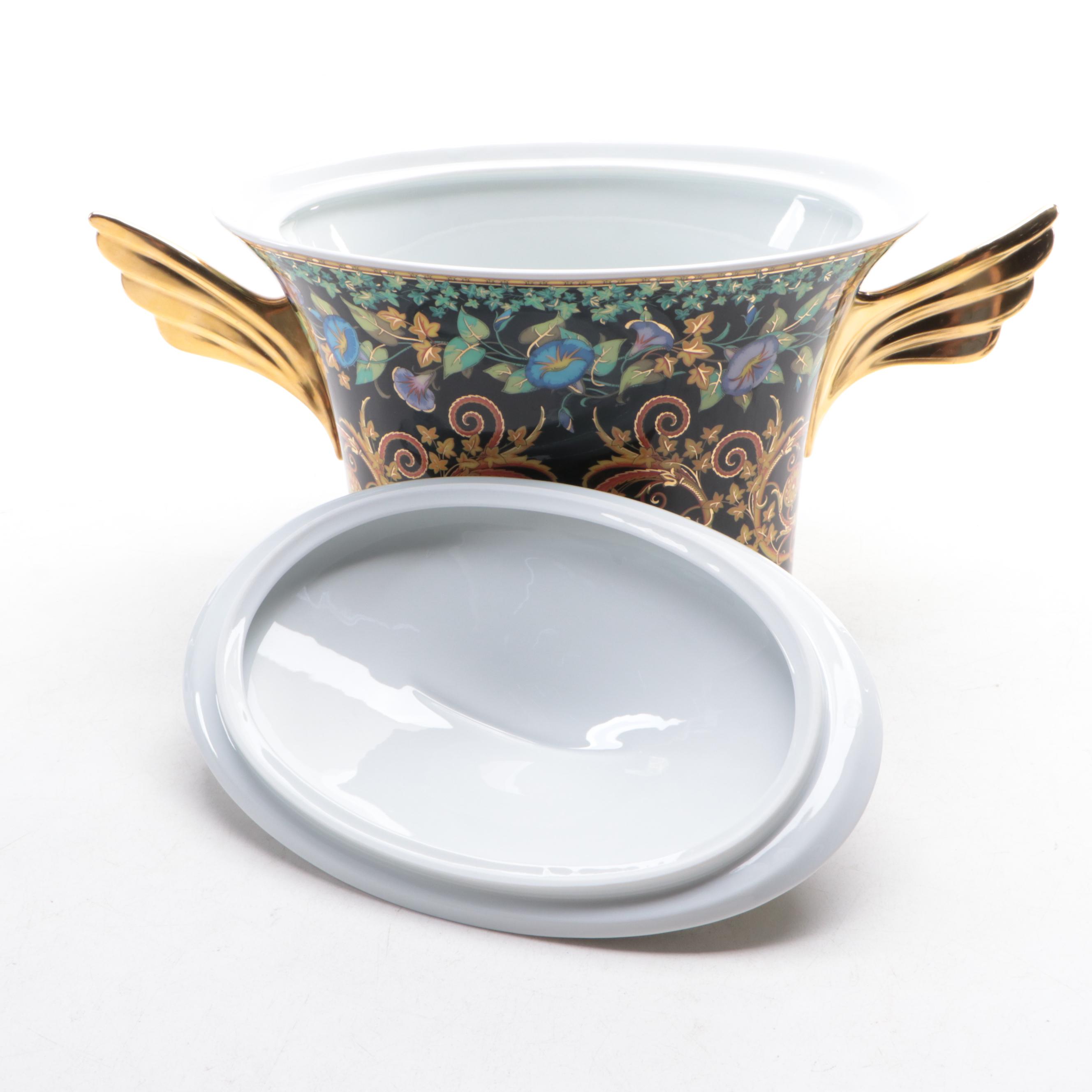 Rosenthal for Versace "Gold Ivy" Porcelain Dinnerware