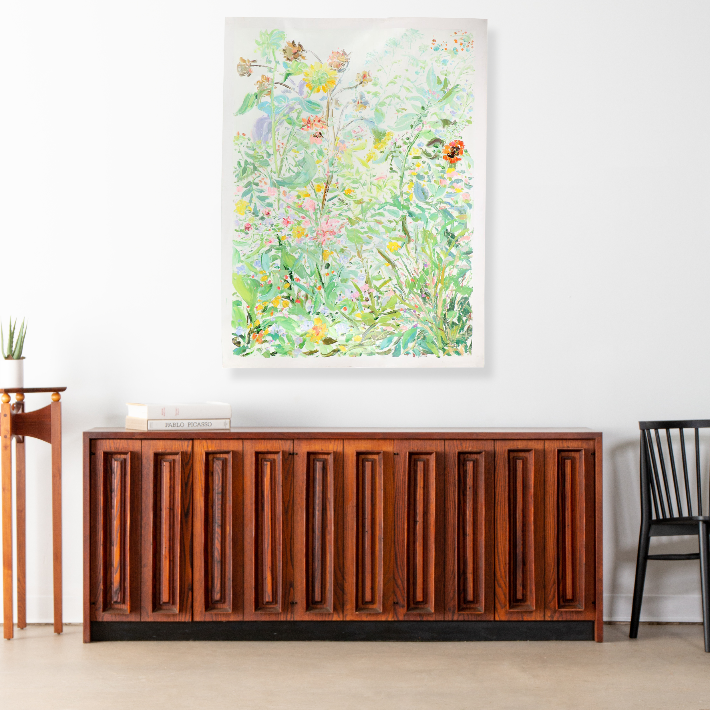 Ping Floral Oil Painting, 21st Century