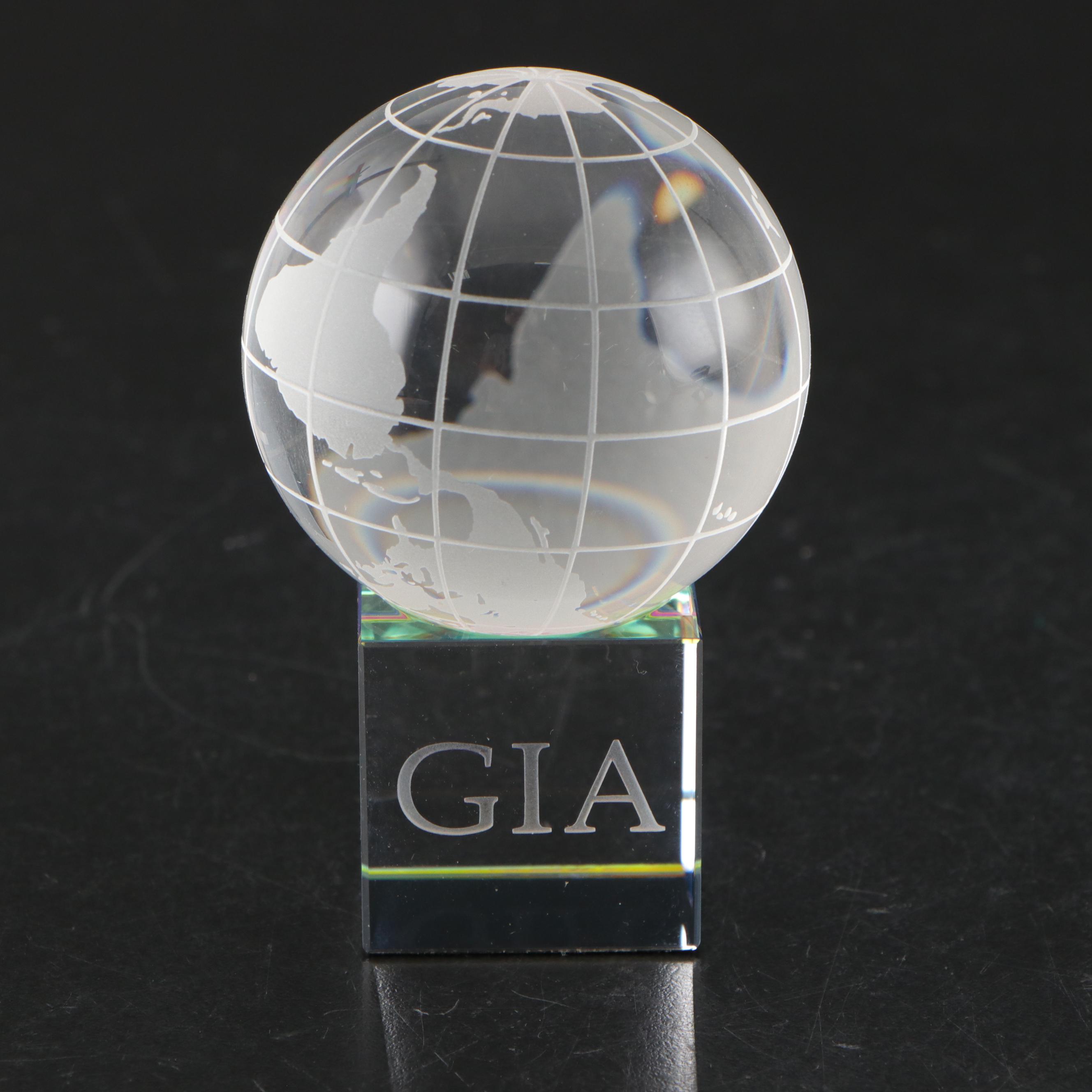 Tiffany & Co. Glass Globe Paperweight with Other Paperweights and More