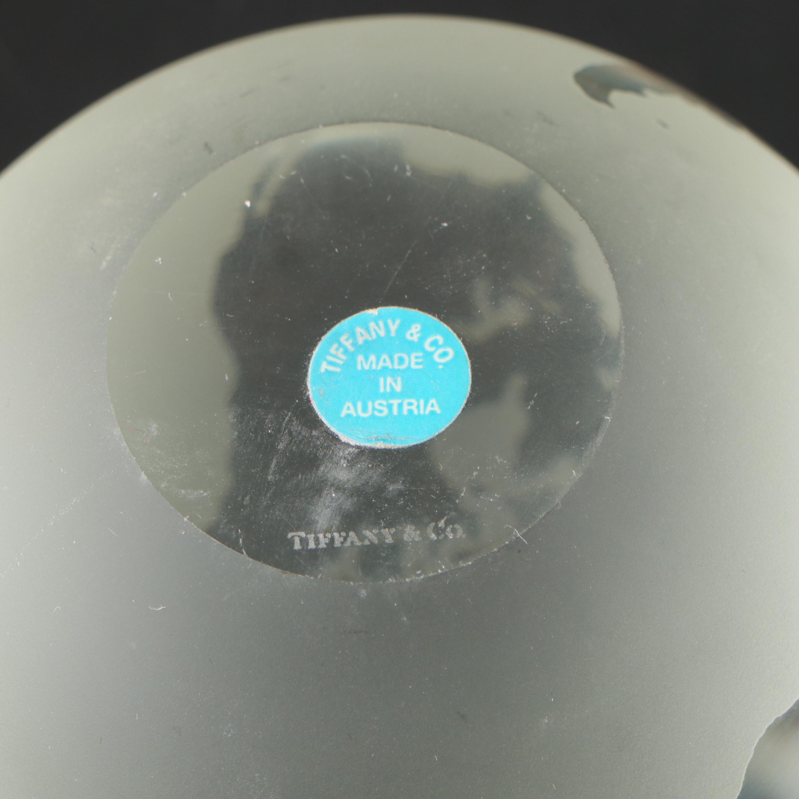 Tiffany & Co. Glass Globe Paperweight with Other Paperweights and More