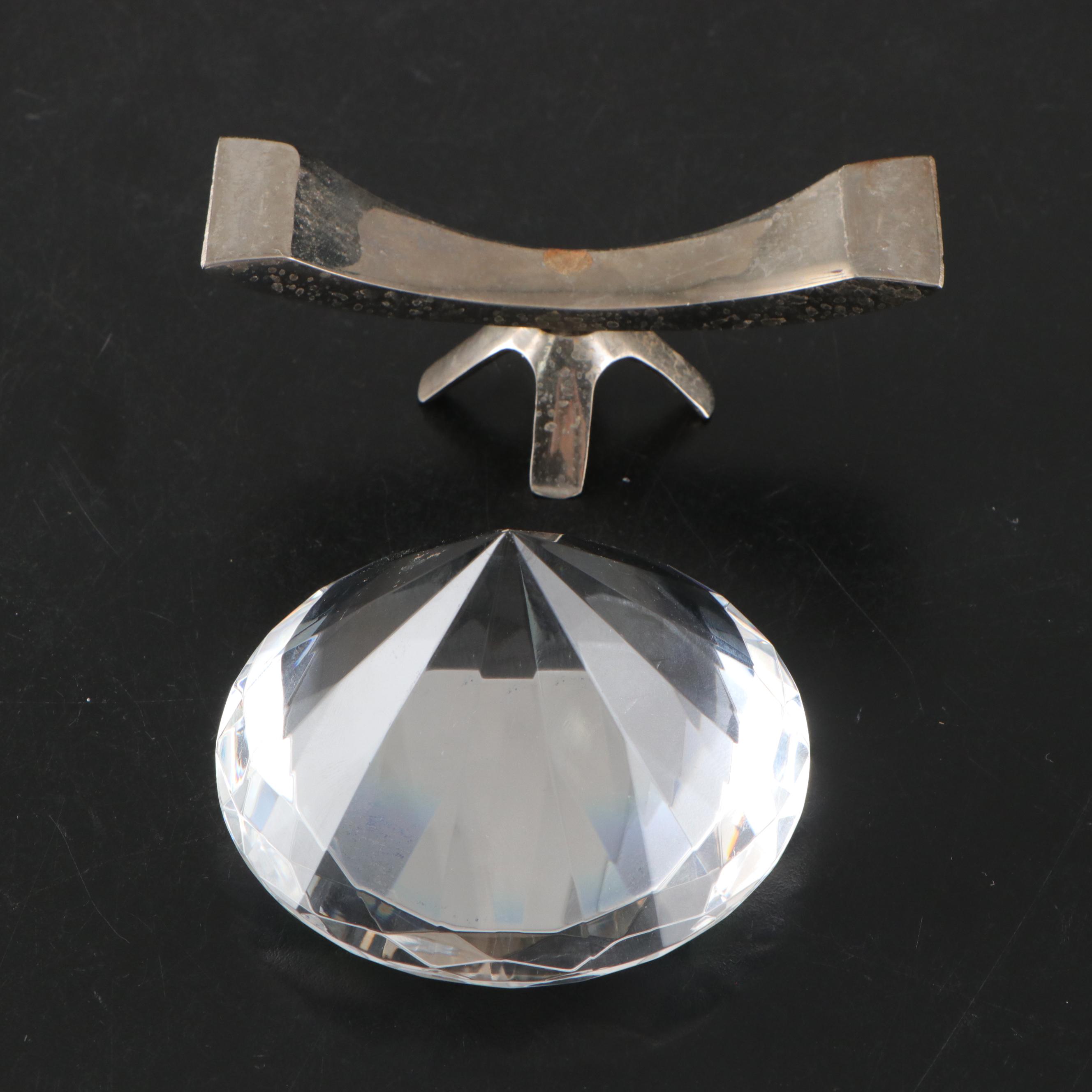 Tiffany & Co. Glass Globe Paperweight with Other Paperweights and More