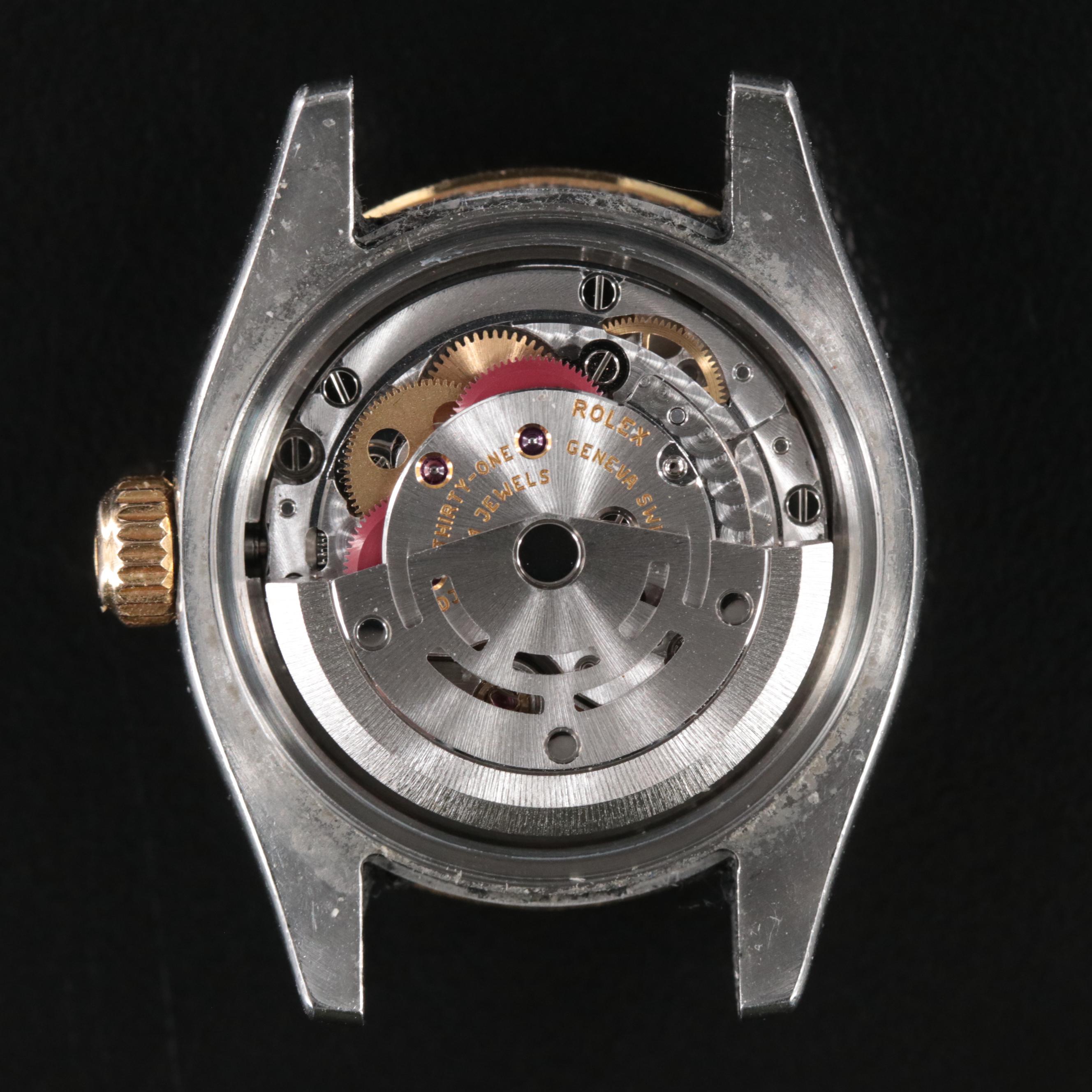 2005 Rolex Datejust Factory Fluted Diamond Bezel Watch