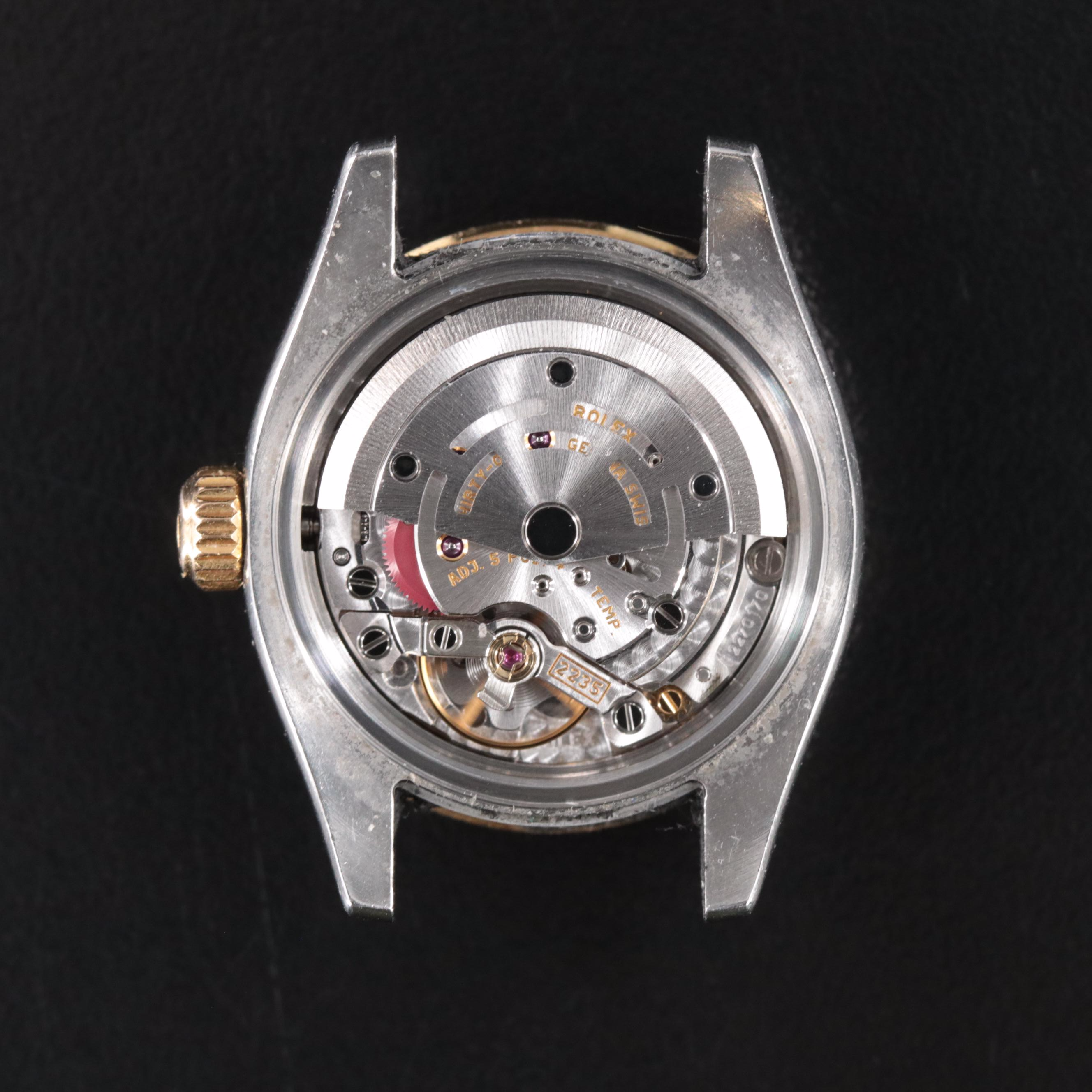 2005 Rolex Datejust Factory Fluted Diamond Bezel Watch