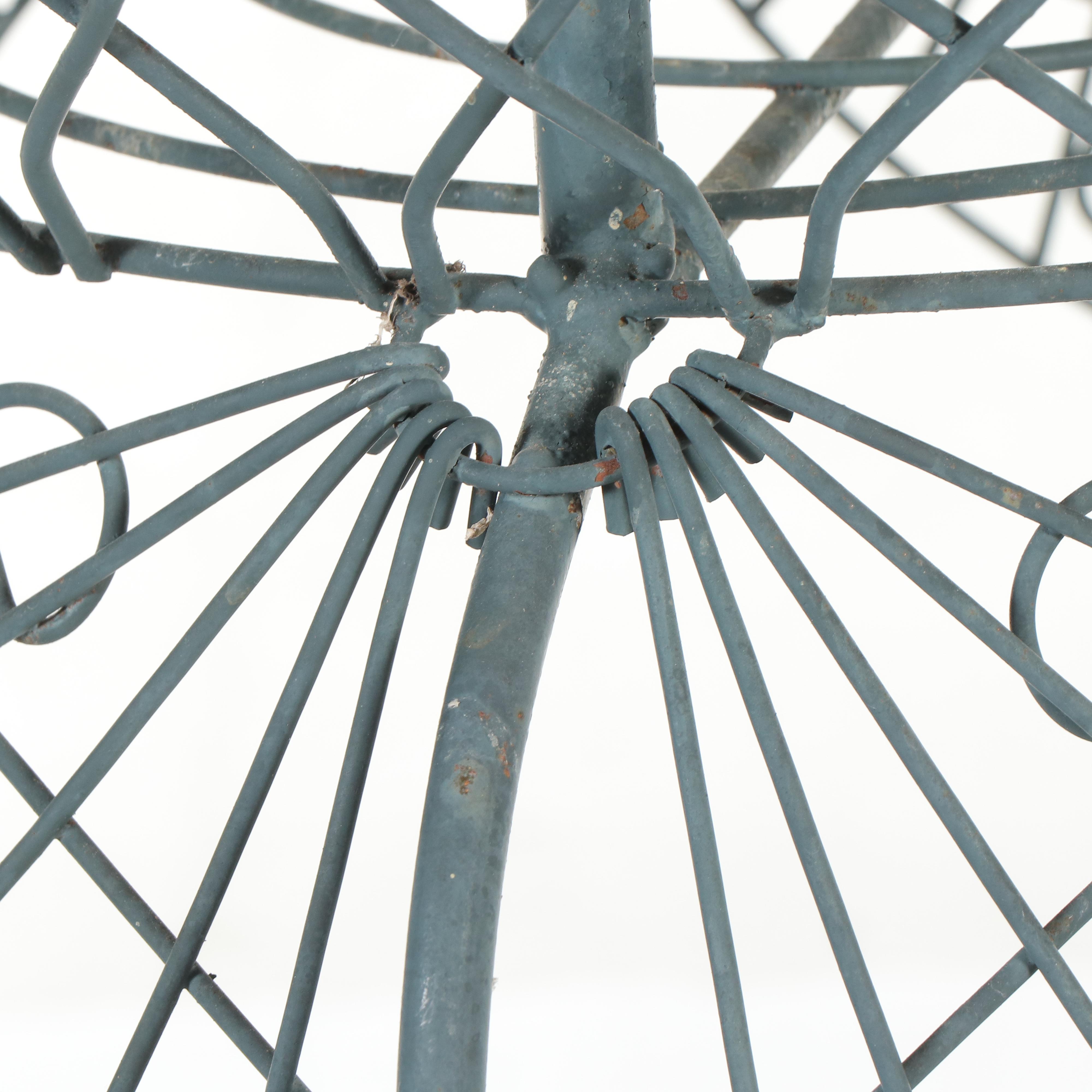 French Wire Style Three-Tiered Plant Stand