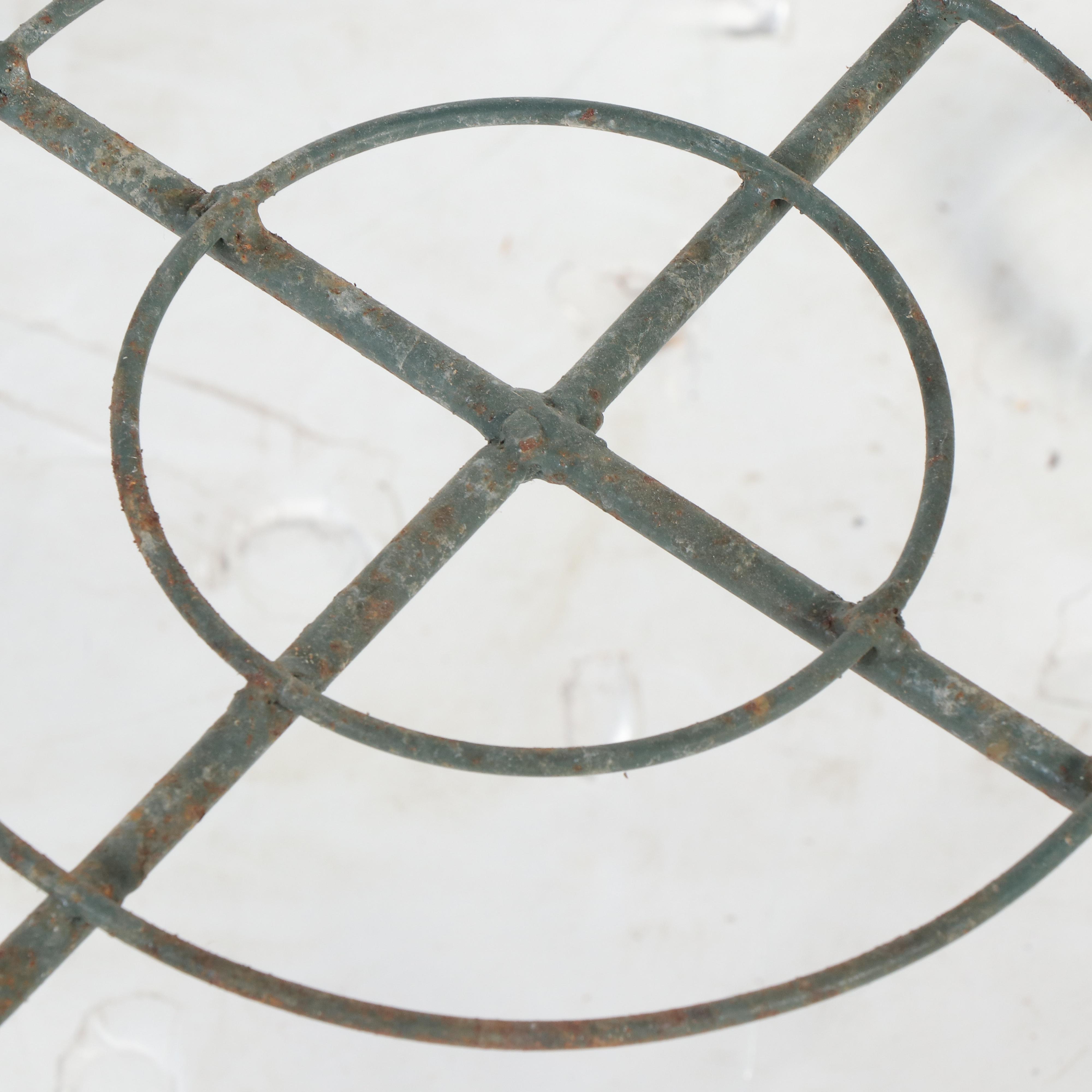 French Wire Style Three-Tiered Plant Stand