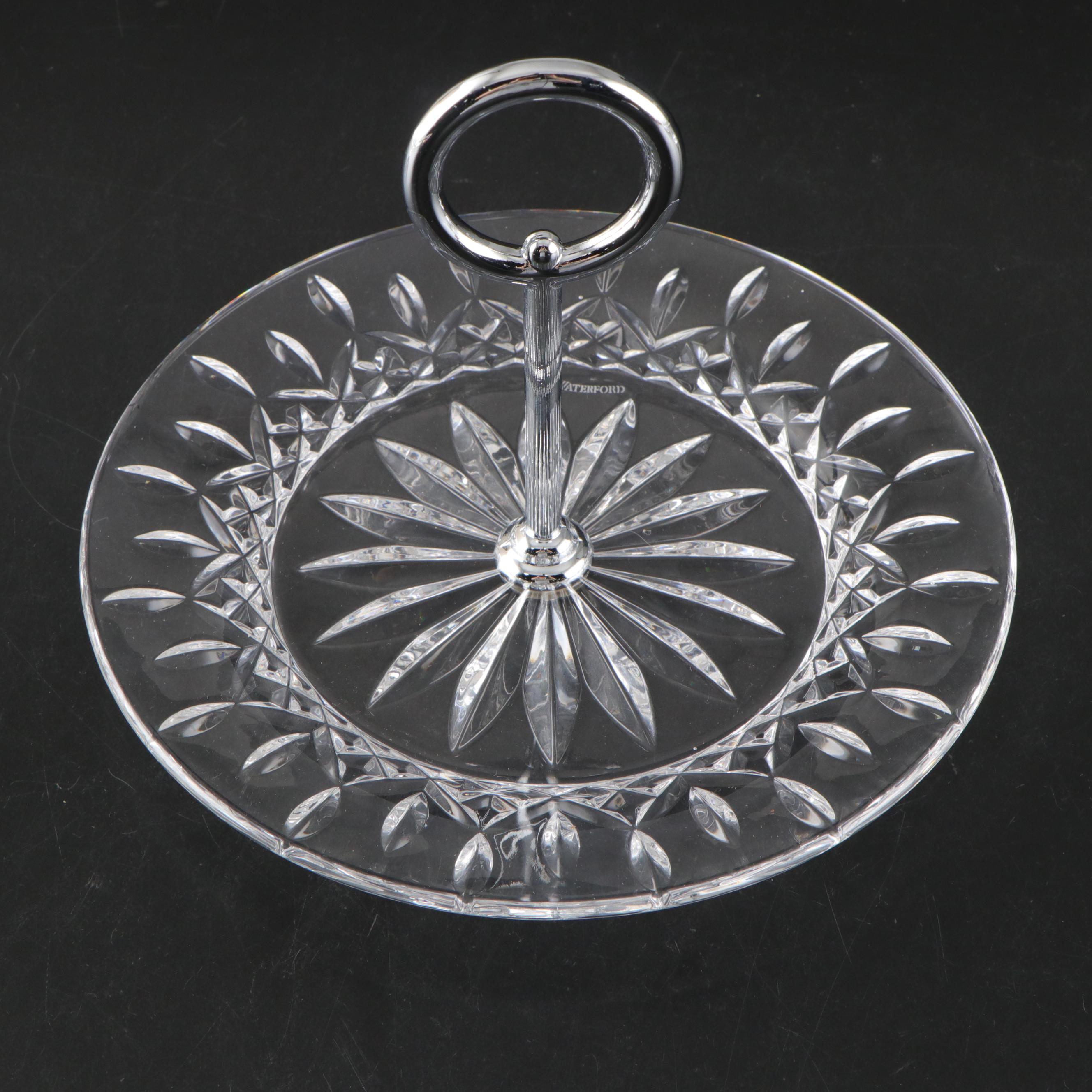 Waterford Crystal Bowls Including Marquis by Waterford, Candlestick & Plate