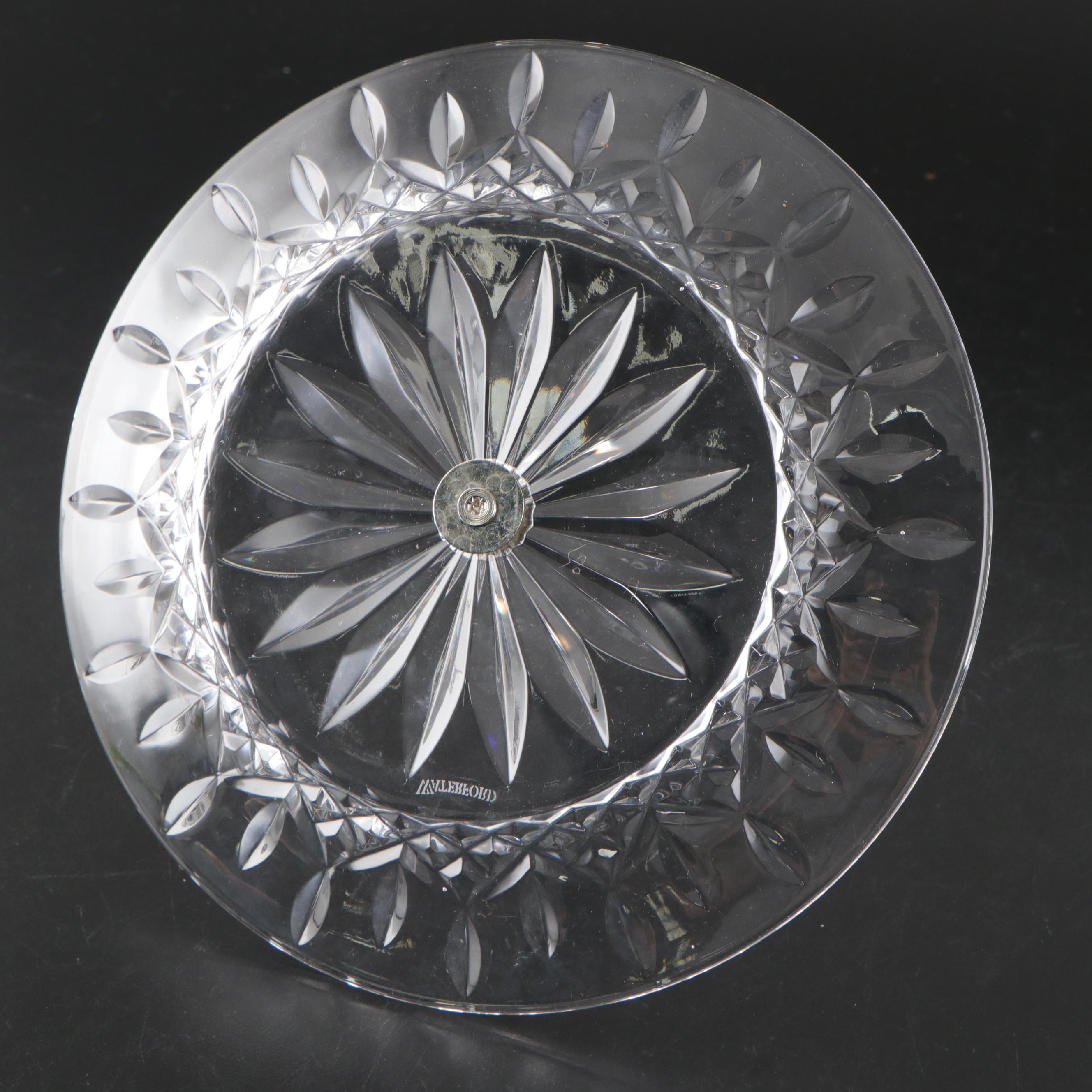 Waterford Crystal Bowls Including Marquis by Waterford, Candlestick & Plate