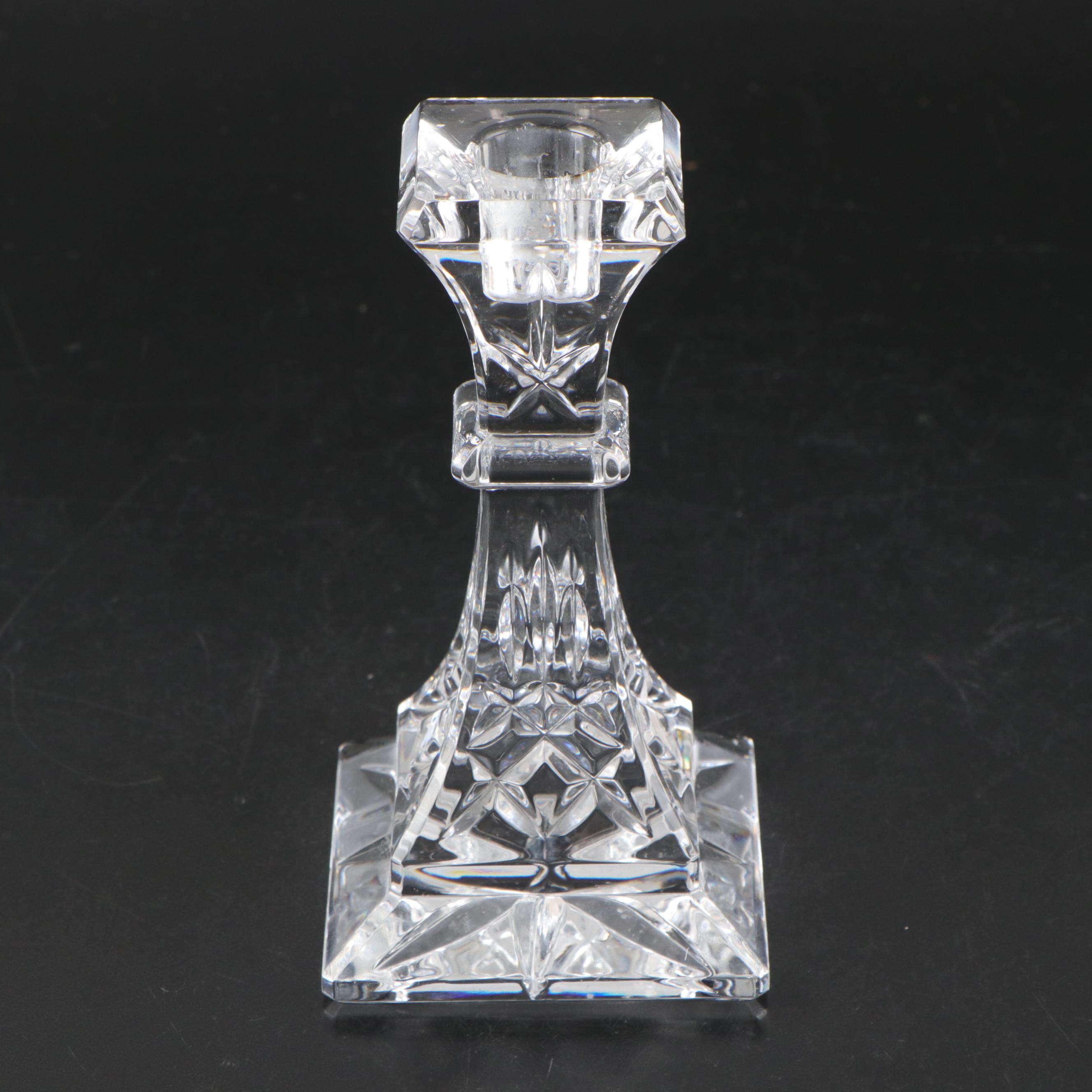 Waterford Crystal Bowls Including Marquis by Waterford, Candlestick & Plate