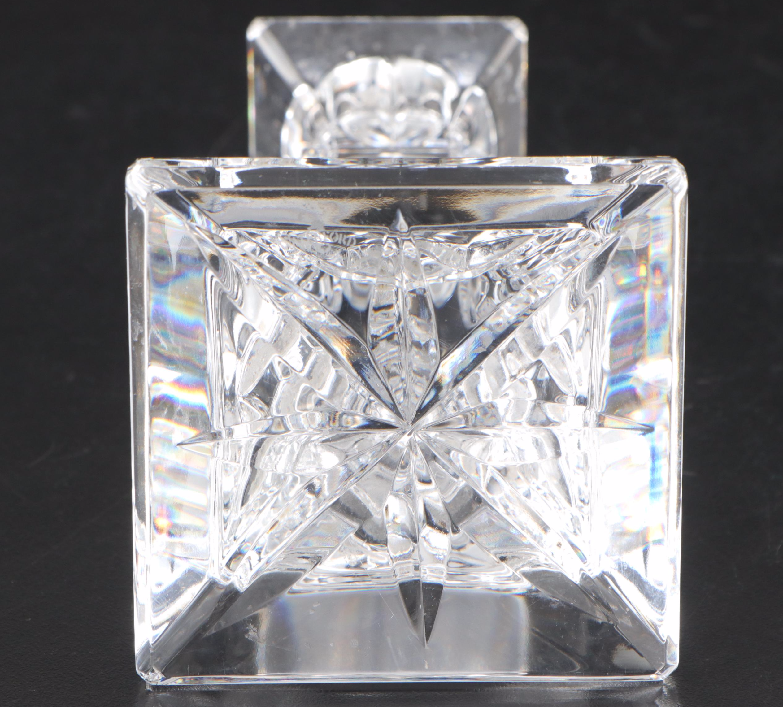 Waterford Crystal Bowls Including Marquis by Waterford, Candlestick & Plate