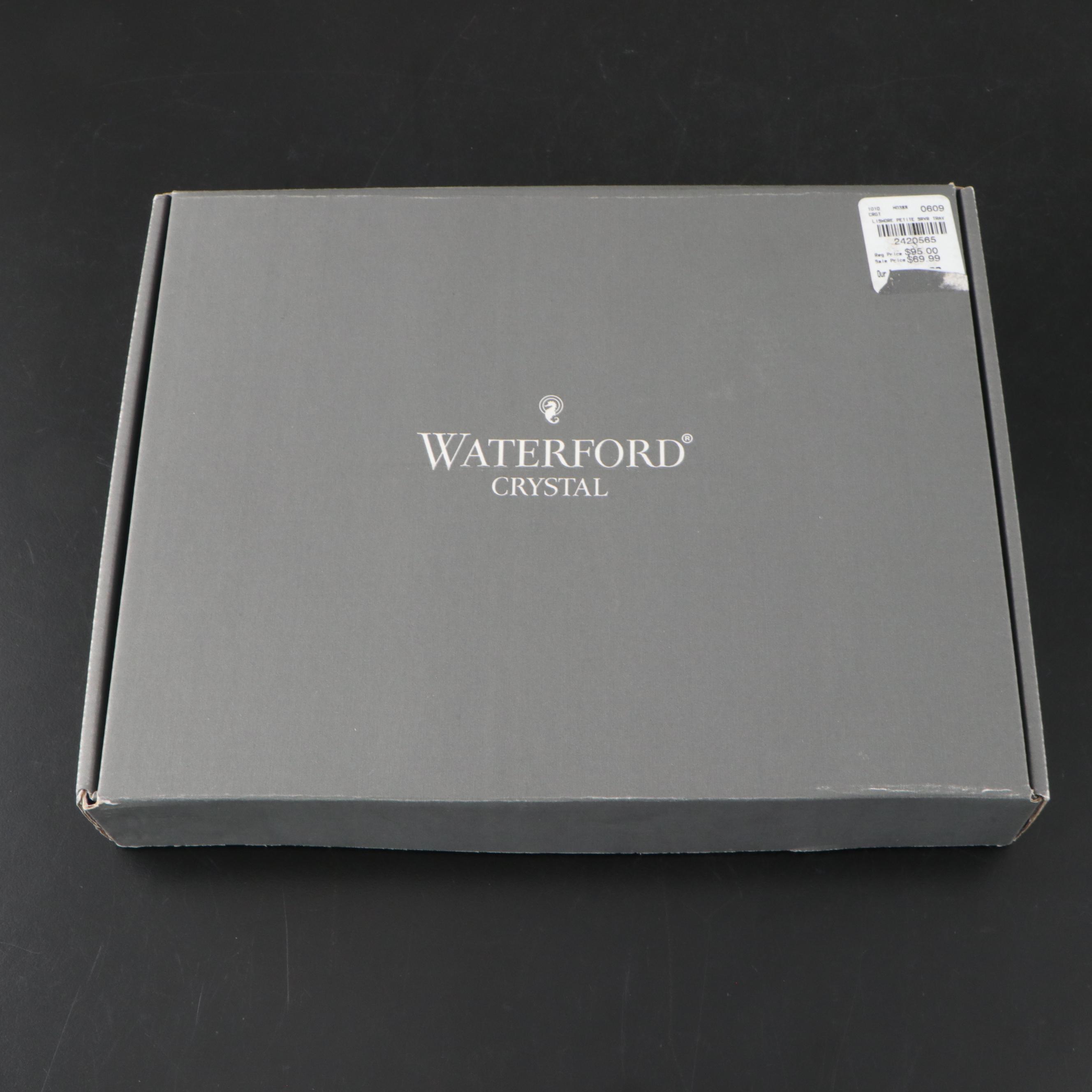 Waterford Crystal Bowls Including Marquis by Waterford, Candlestick & Plate