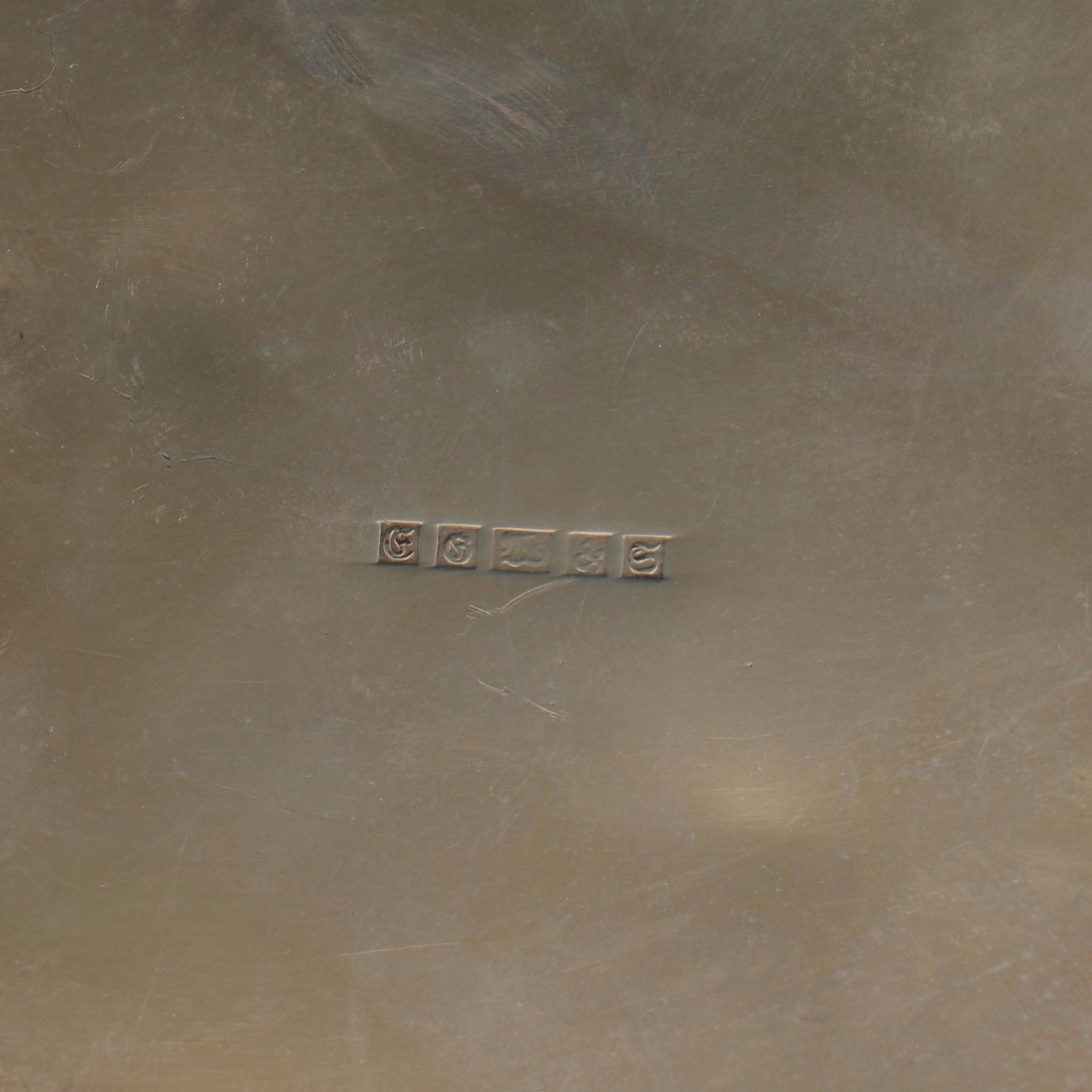 Frederick Wilson & Co. Victorian Bas-Relief Silver Plate Lidded Oval Box